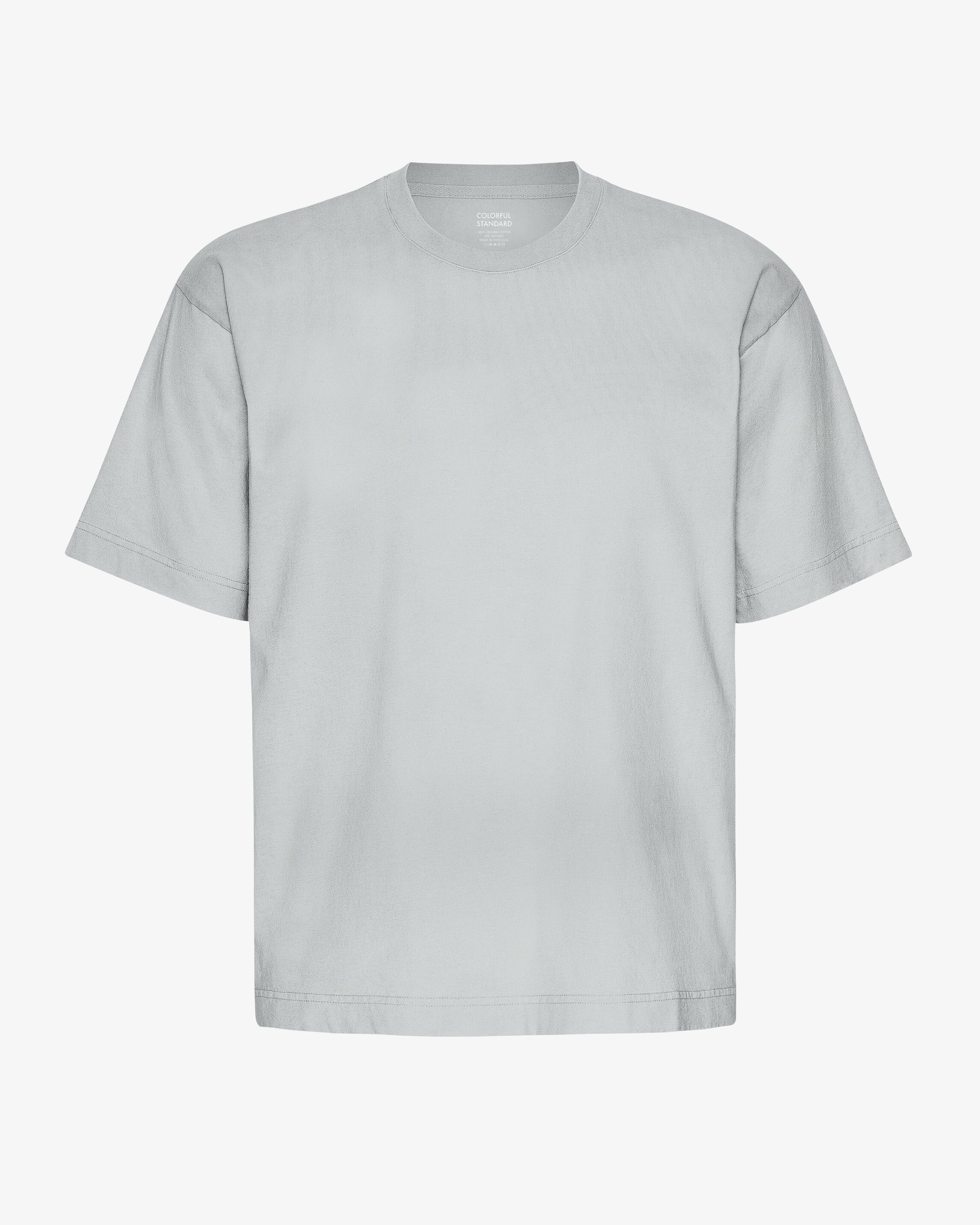 Oversized Organic T-Shirt - Faded Grey