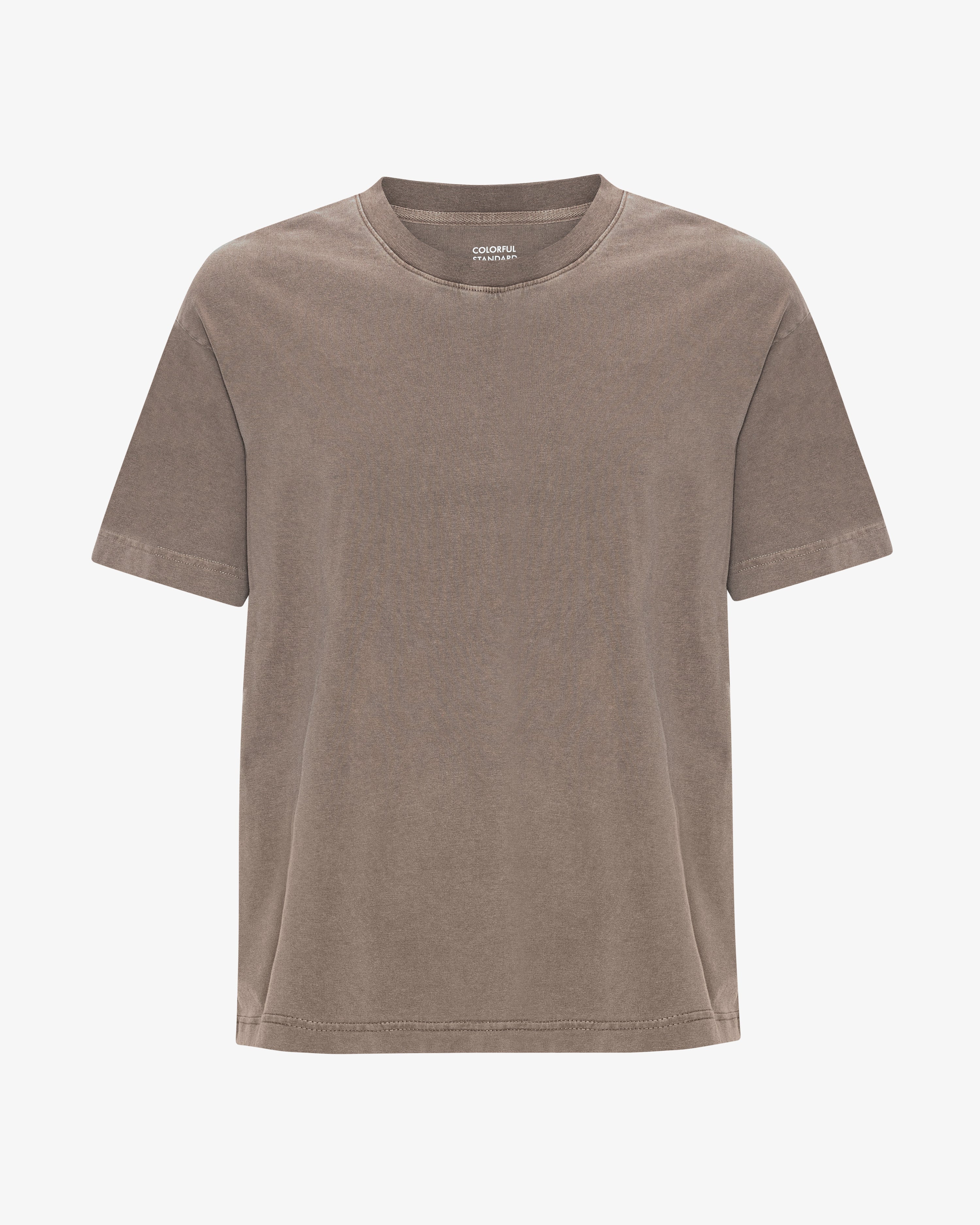 Oversized Organic T-Shirt - Faded Khaki