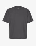 Oversized Organic T-Shirt - Lava Grey