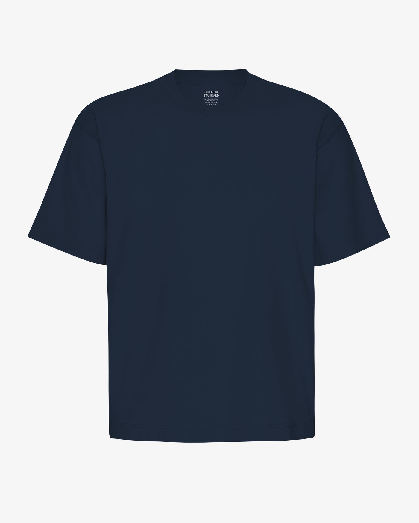 Outline Varsity Oversized T-Shirt - True Navy