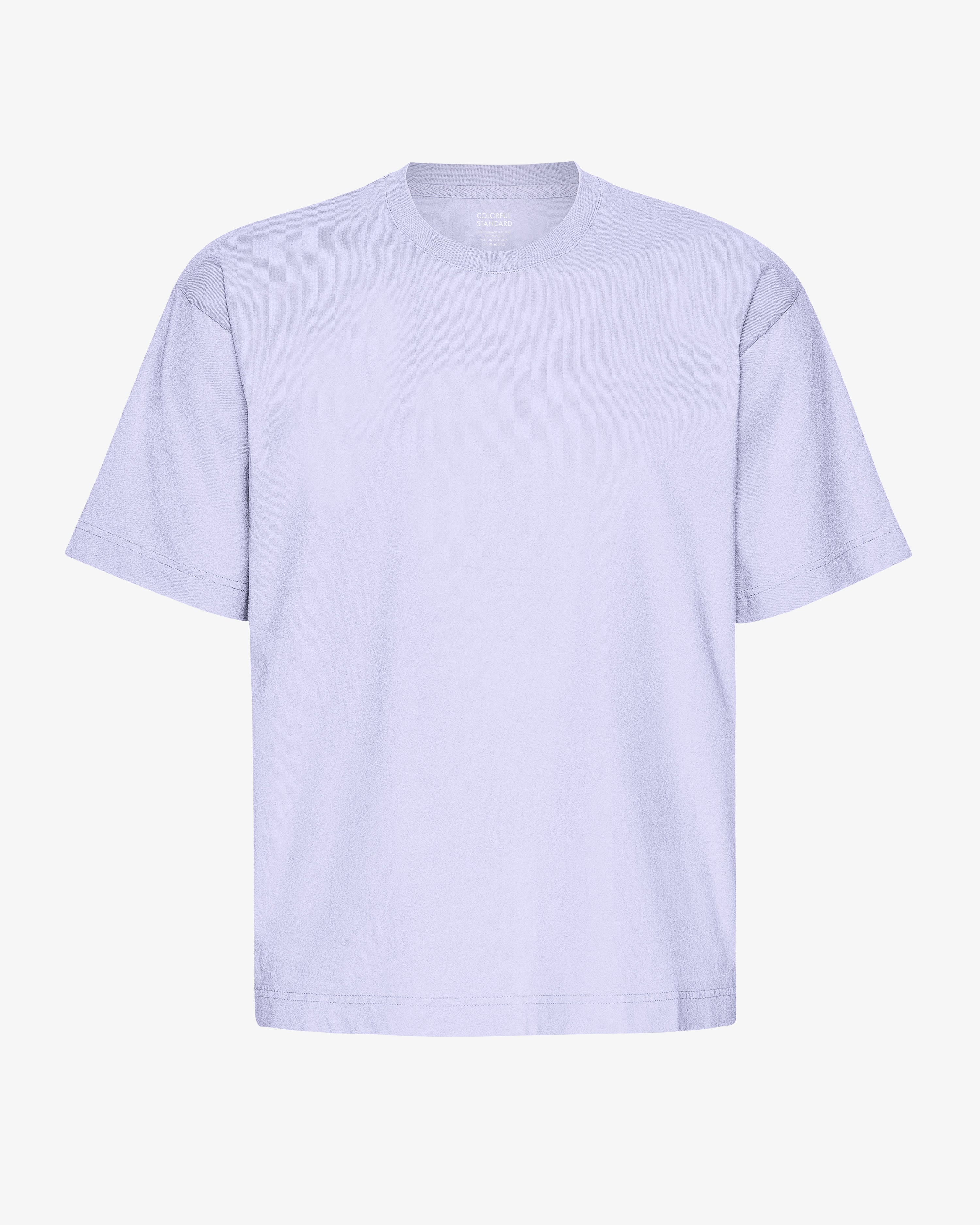 Oversized Organic T-Shirt - Soft Lavender