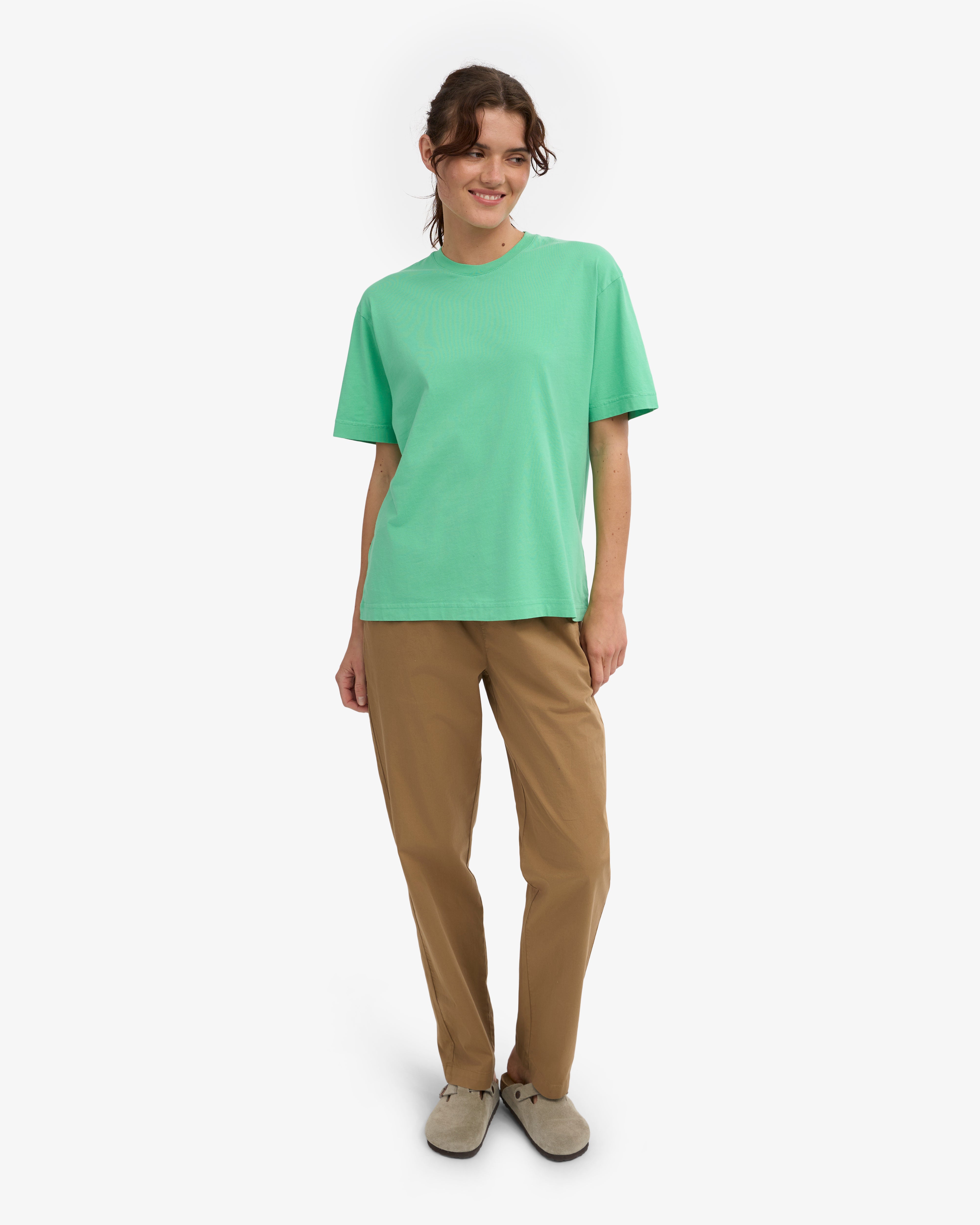 Oversized Organic T-Shirt - Spring Green