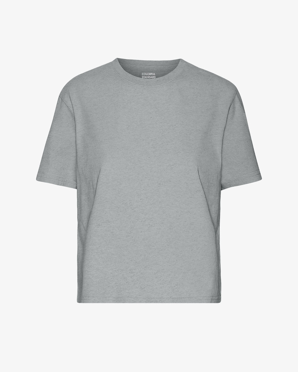 Organic Boxy Crop Tee - Soft Lavender main image 0