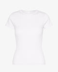 Organic Rib T-Shirt - Optical White