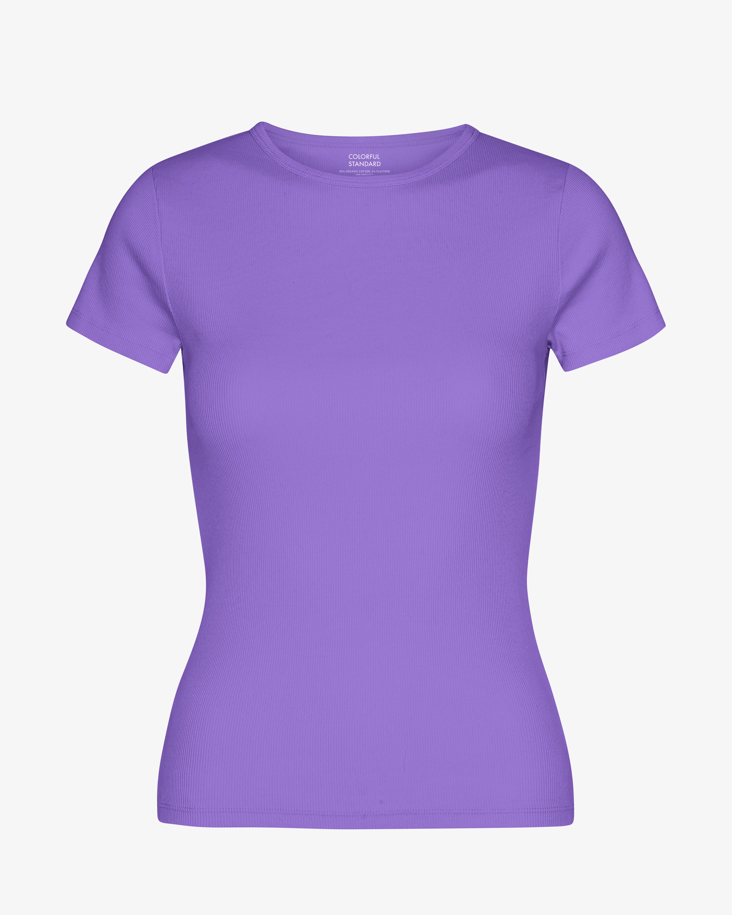 Organic Rib T-Shirt - Ultra Violet