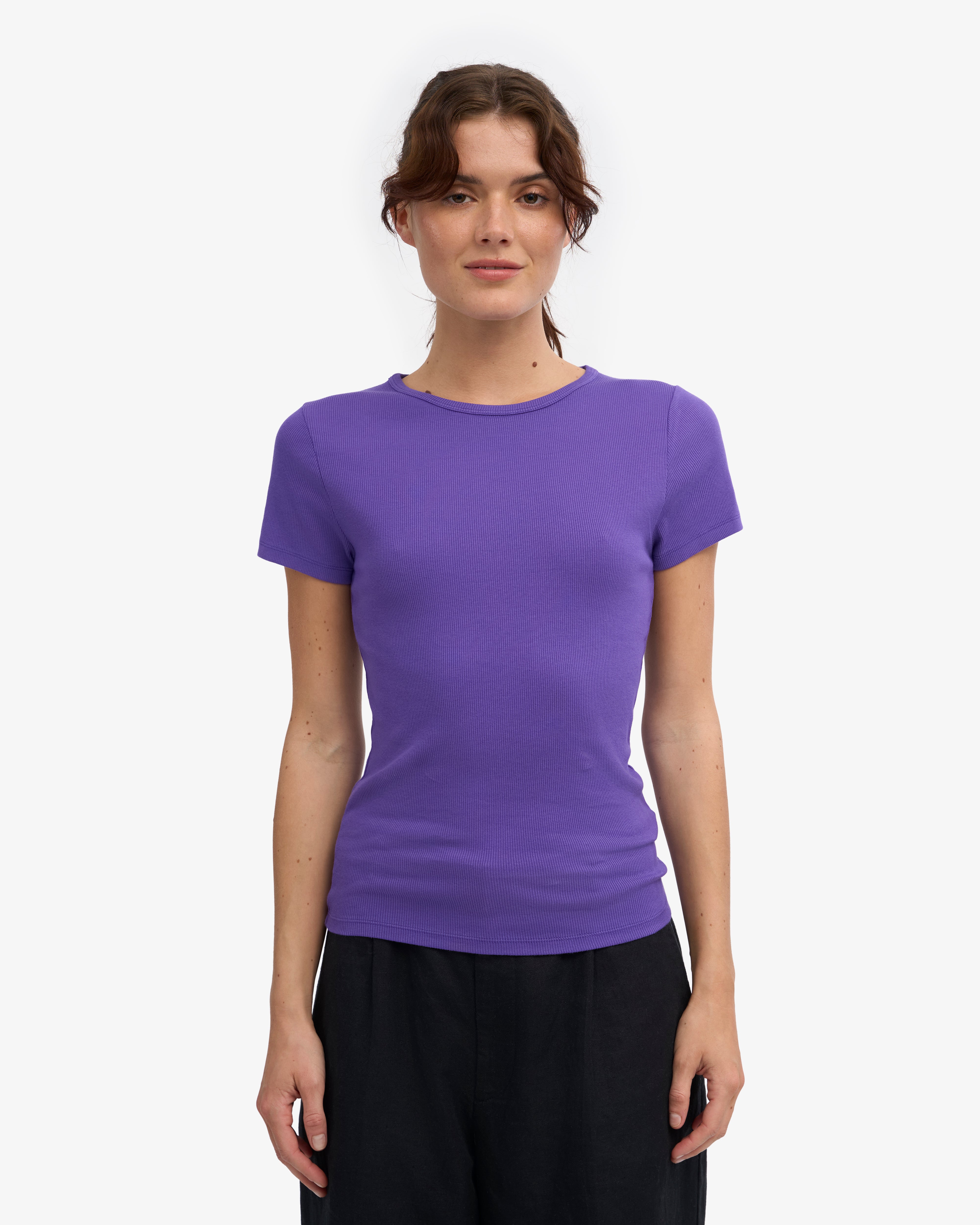 Organic Rib T-Shirt - Ultra Violet – Colorful Standard Organic Rib T-Shirt - Ultra Violet – Colorful Standard