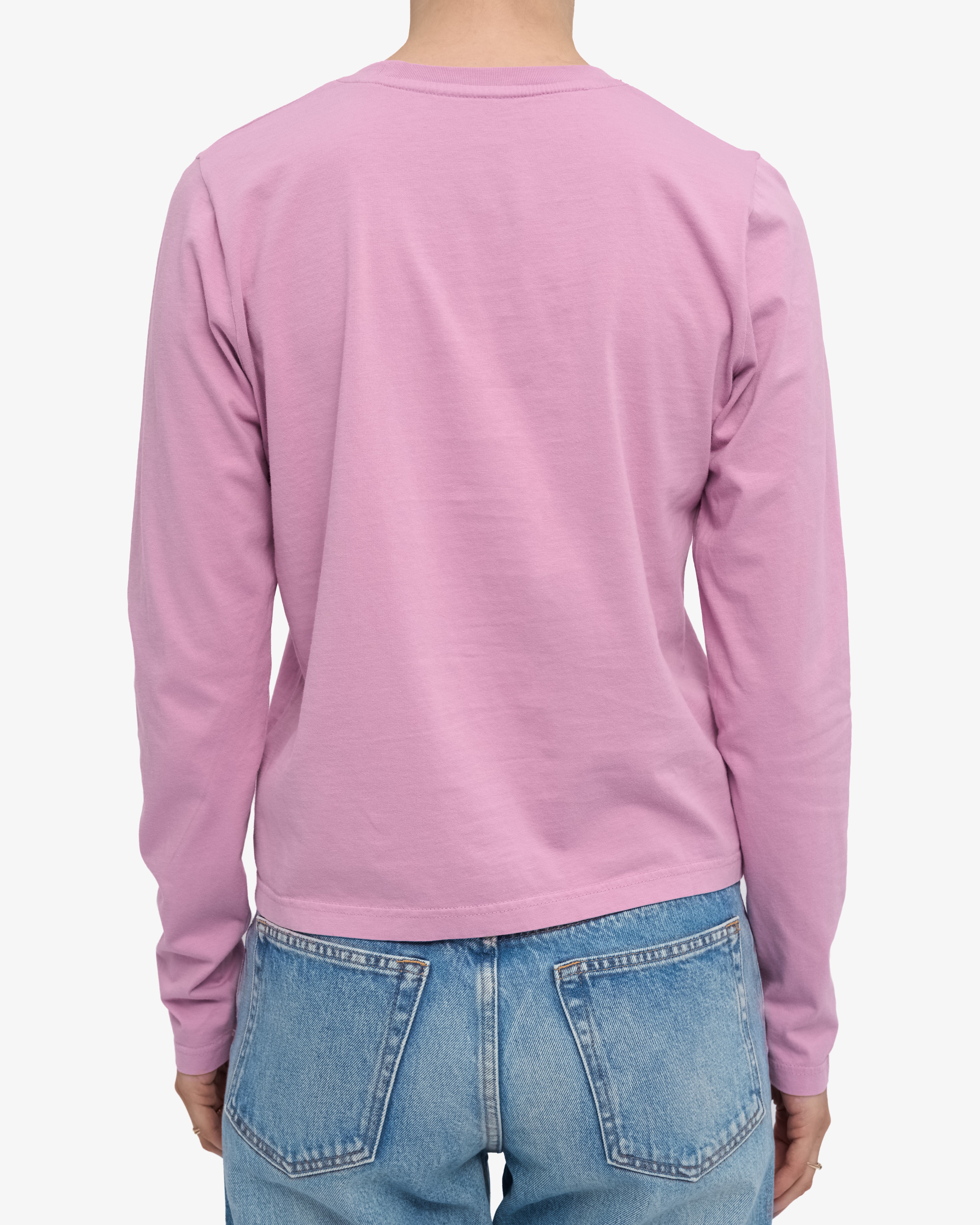 Women Organic LS T-Shirt - Cherry Blossom