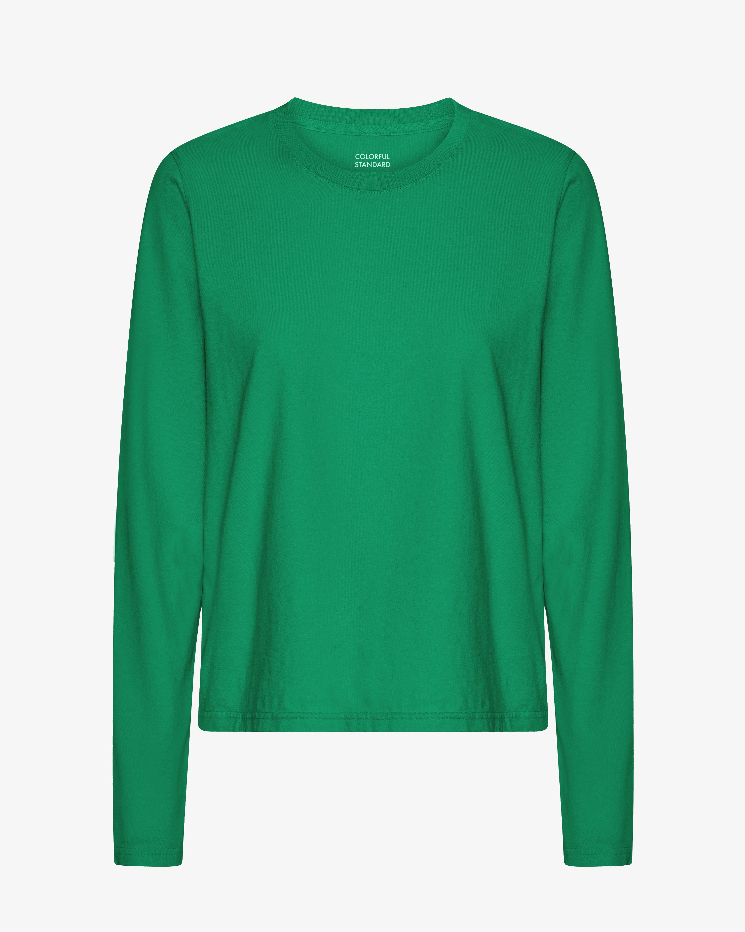 Women Organic LS T-Shirt - Kelly Green