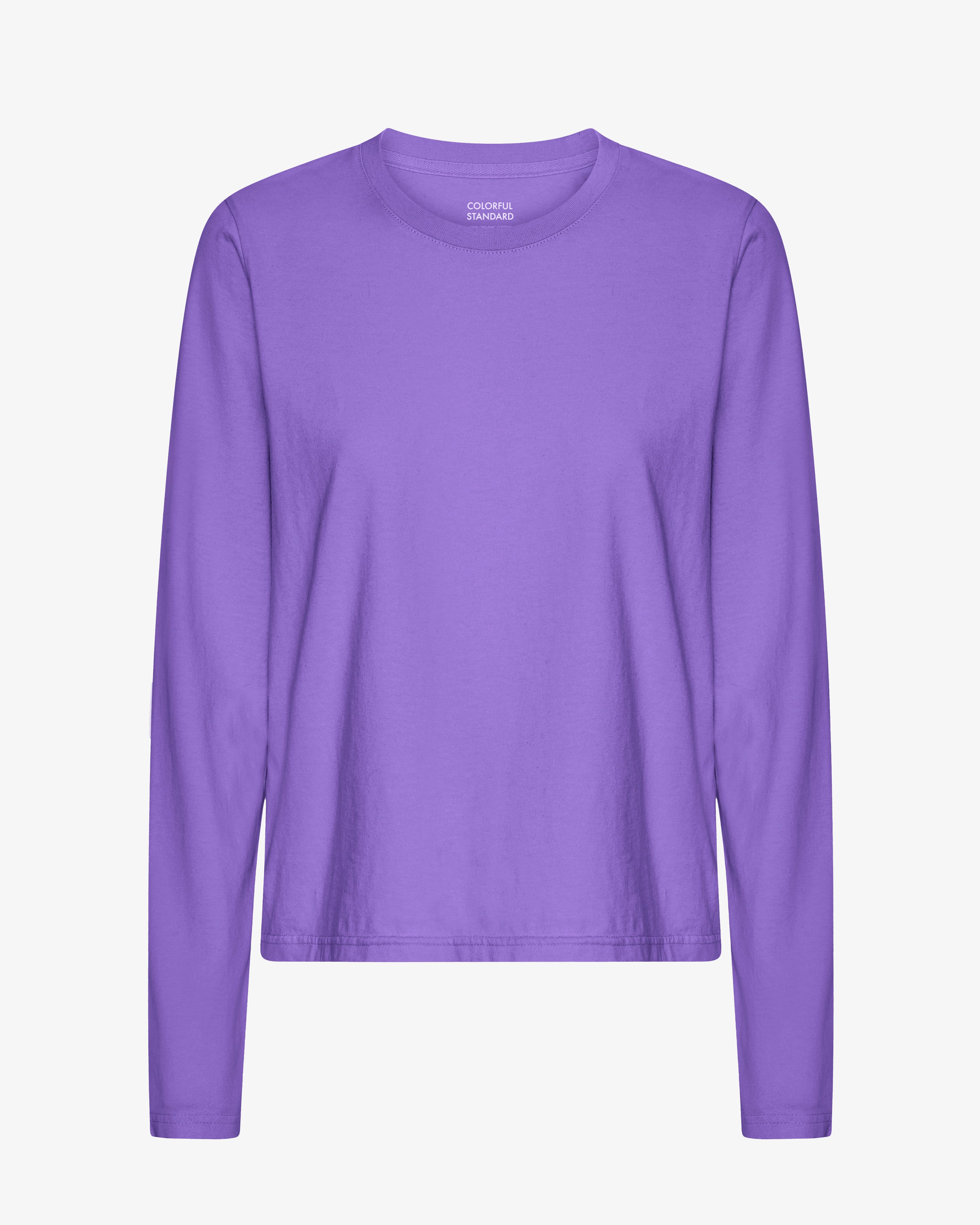 Women Organic LS T-Shirt - Ultra Violet