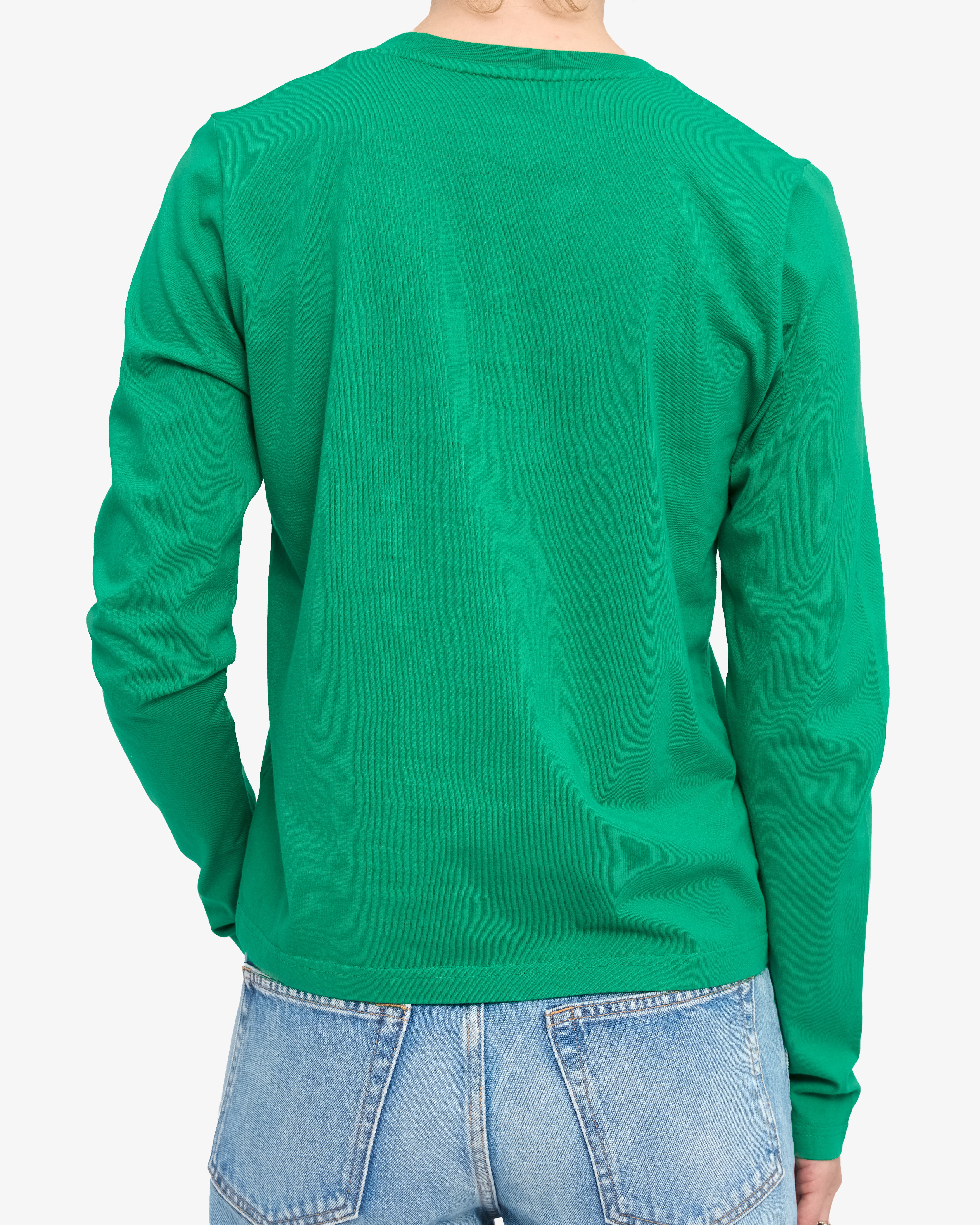 Women Organic LS T-Shirt - Kelly Green