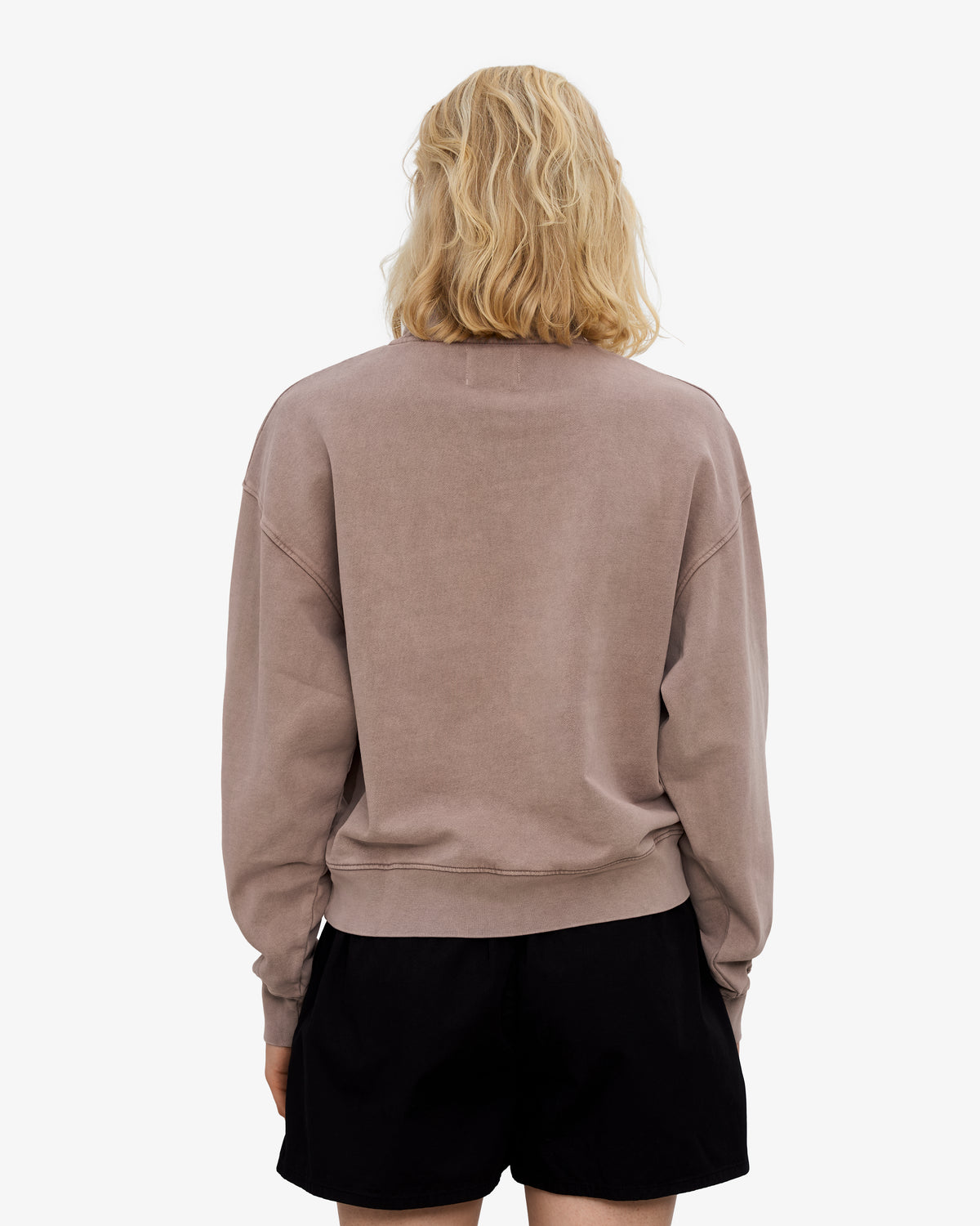Women Organic Quarter Zip - Faded Khaki