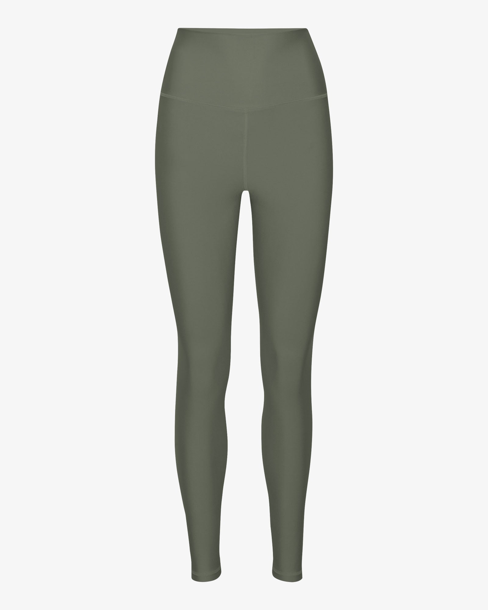 Colorful Standard Active High-Rise Legging Dusty Olive Front