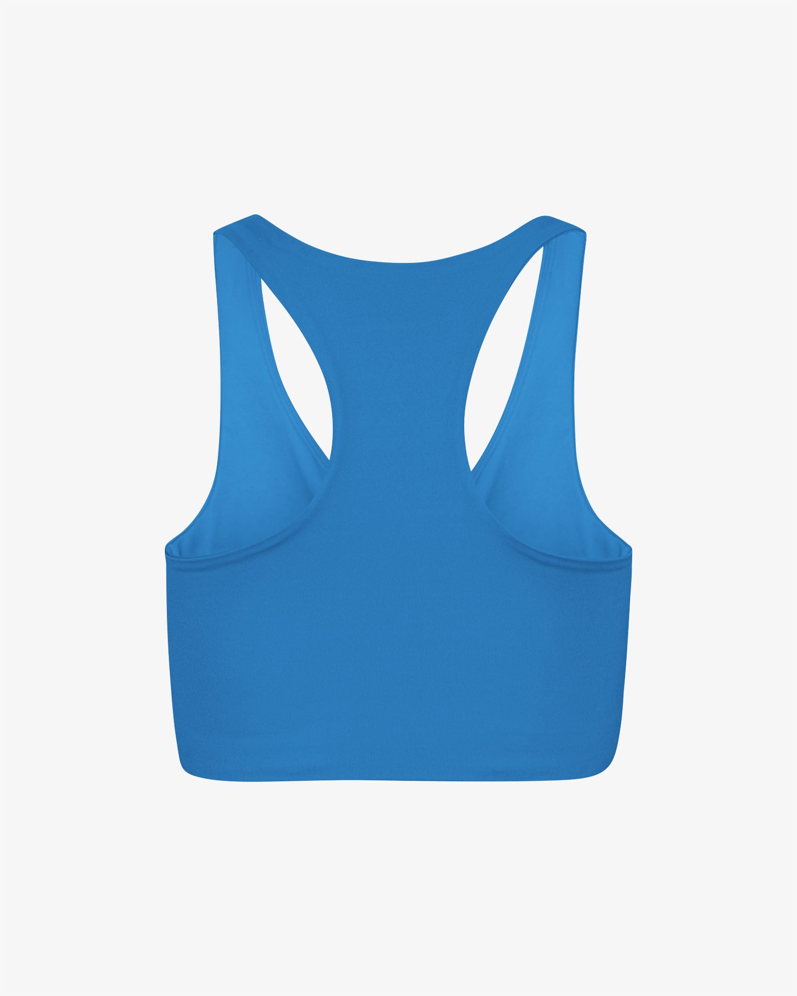 Active Cropped Bra - Pacific Blue
