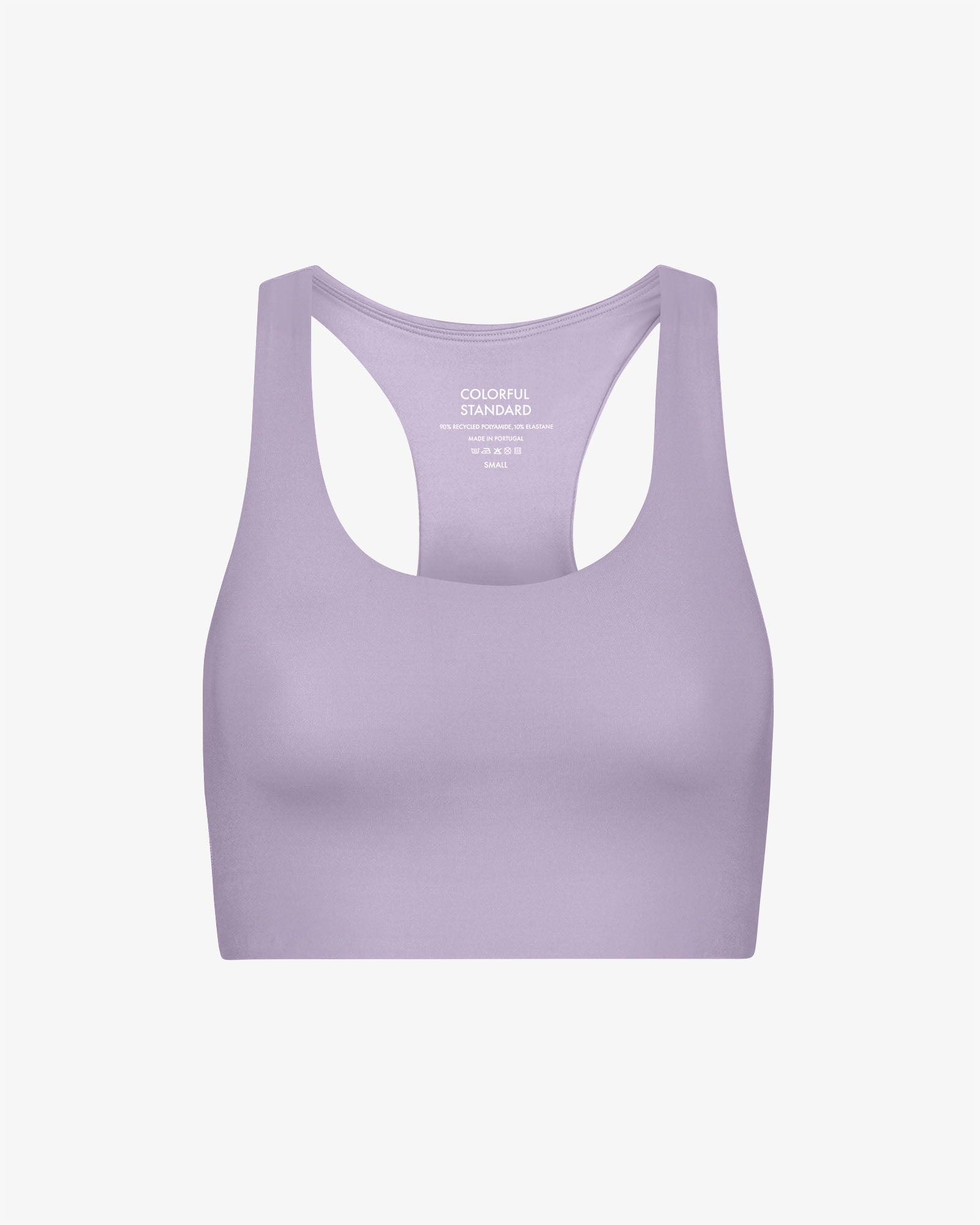 Active Cropped Bra - Pearly Purple