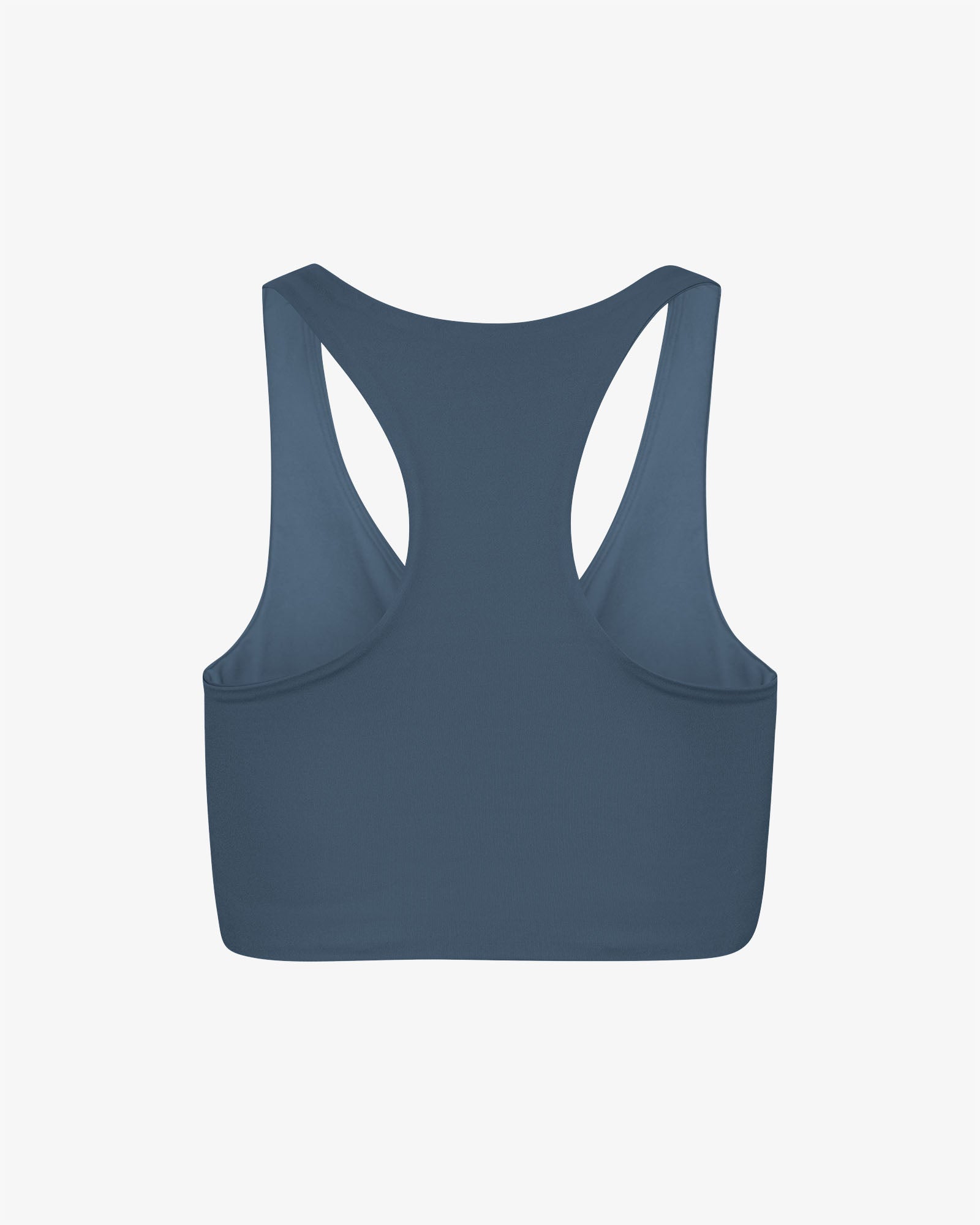 Active Cropped Bra - Petrol Blue