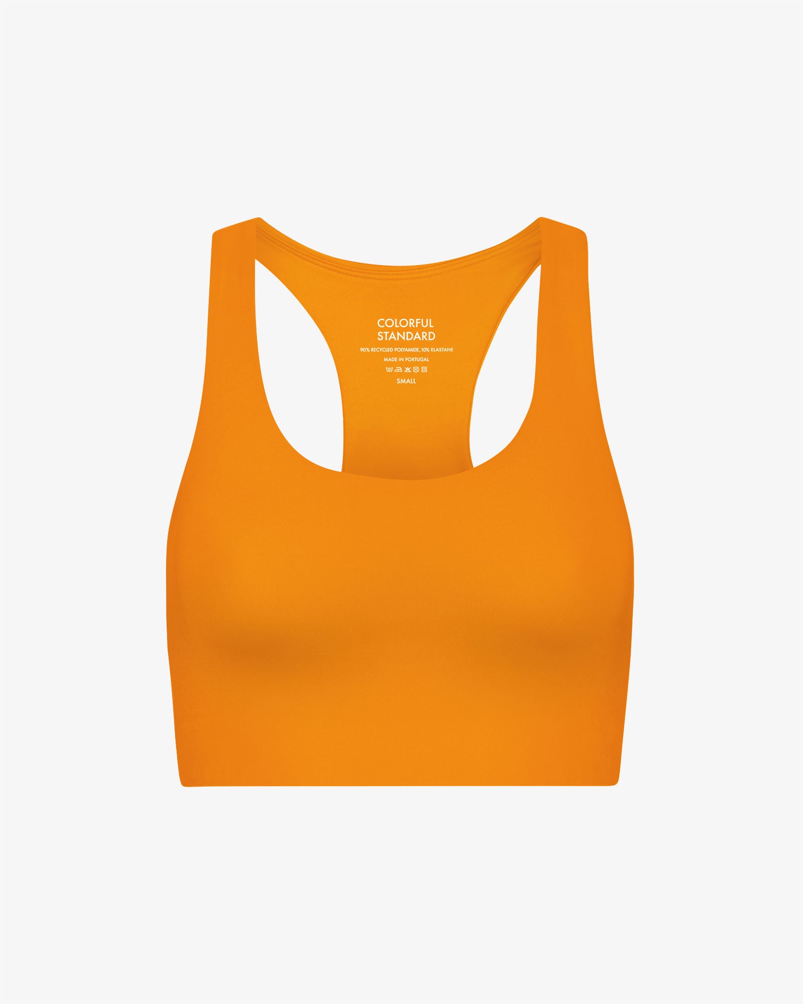 Active Cropped Bra - Sunny Orange