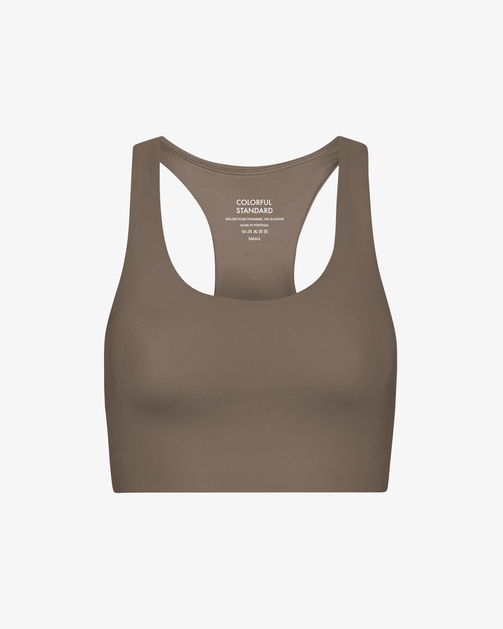 Active Cropped Bra - Warm Taupe