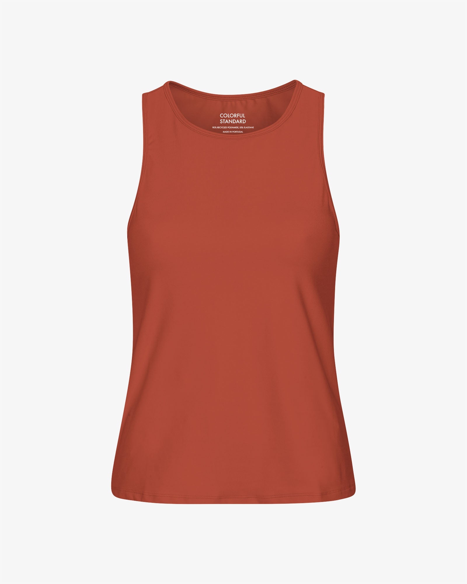 Colorful Standard Active Tank Top Dark Amber Front
