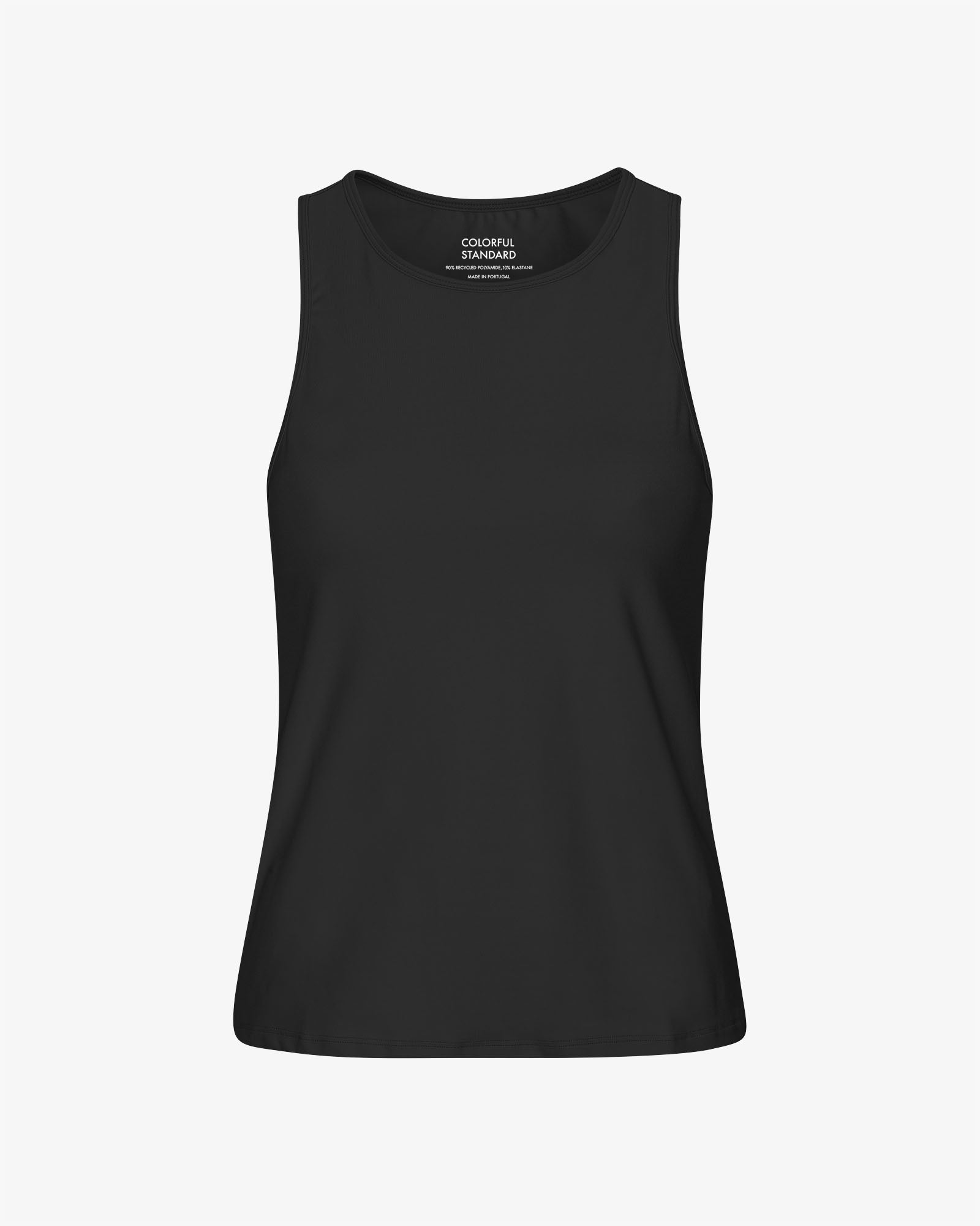 Colorful Standard Active Tank Top Deep Black Front