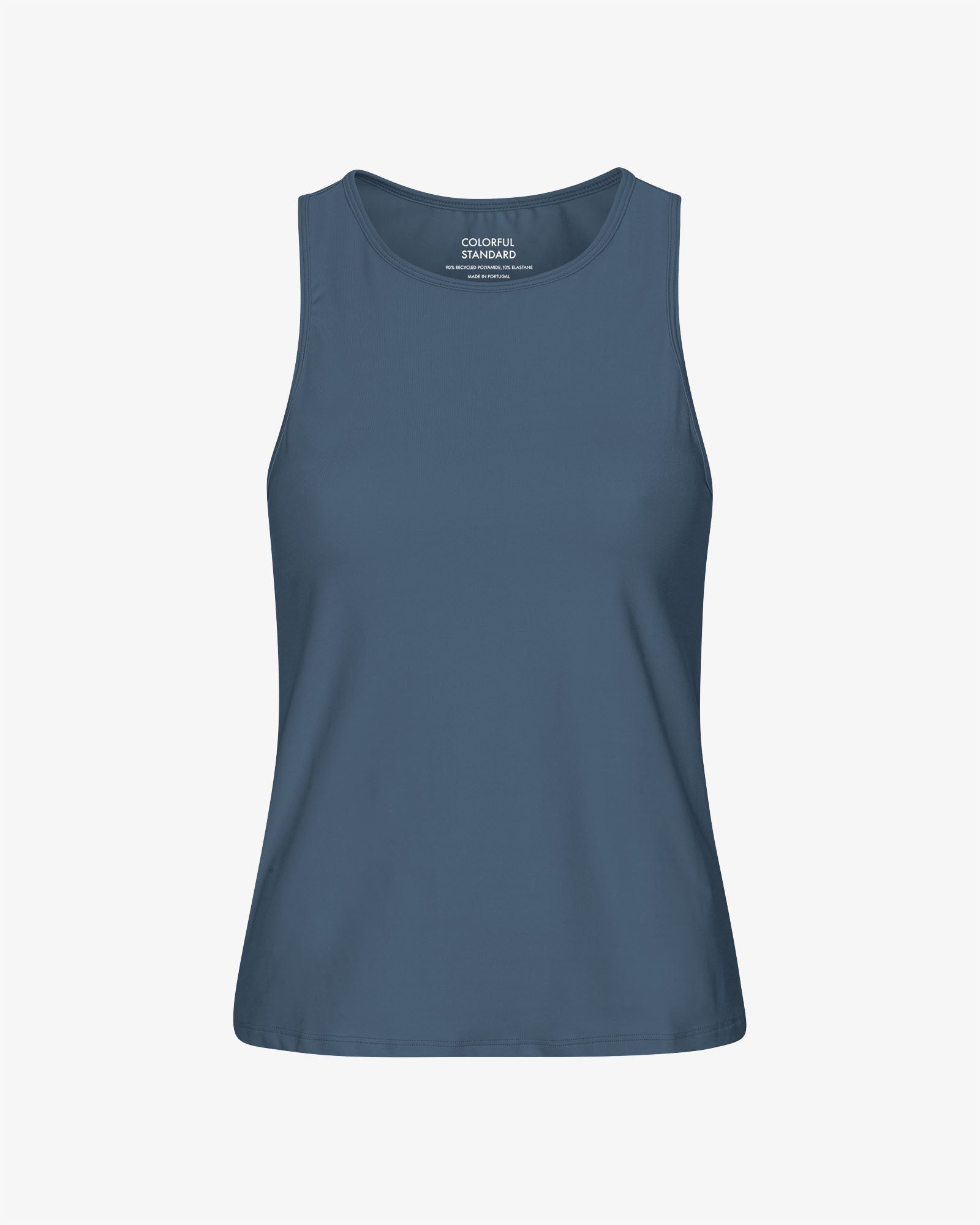 Colorful Standard Active Tank Top Petrol Blue Front