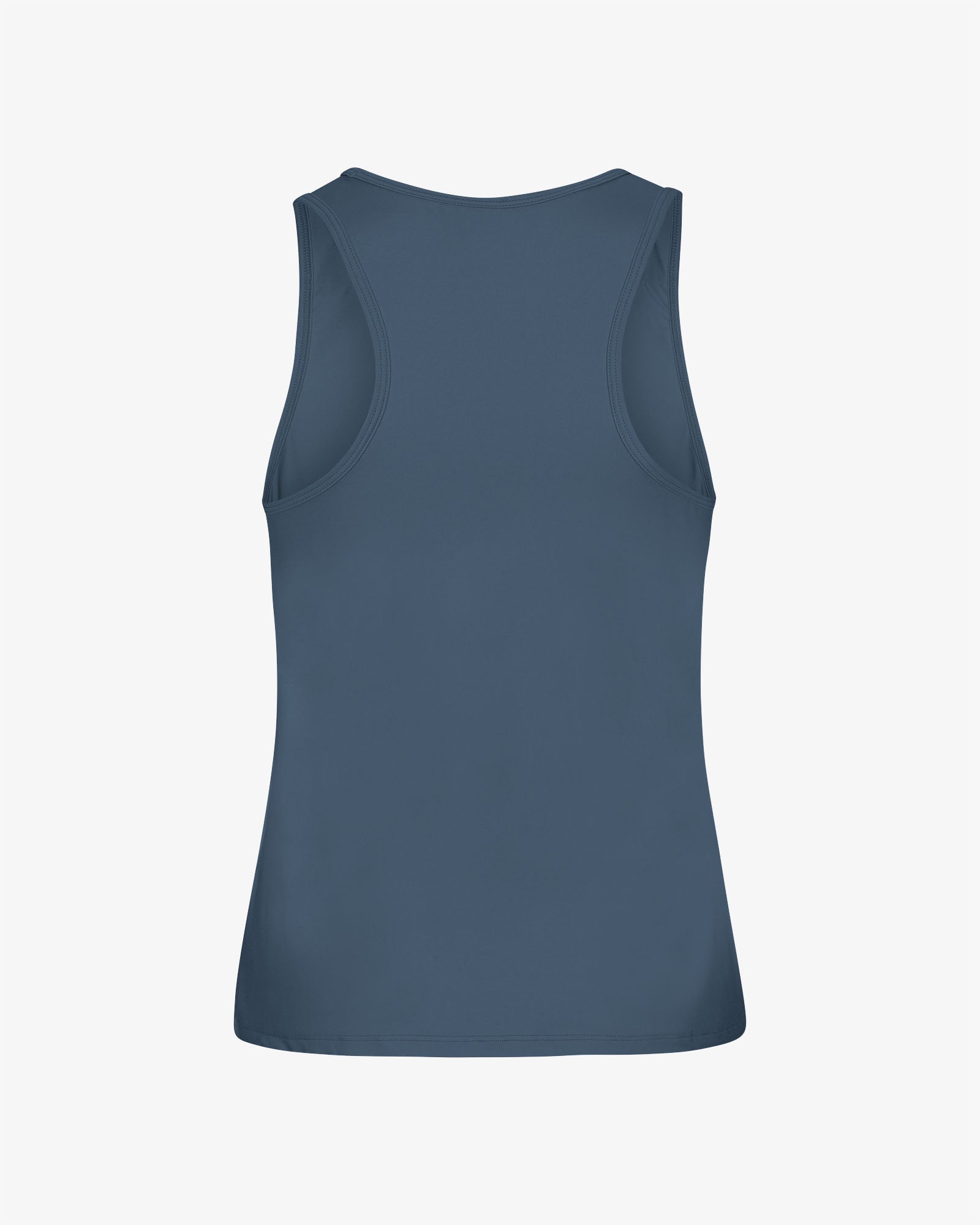 Colorful Standard Active Tank Top Petrol Blue Back