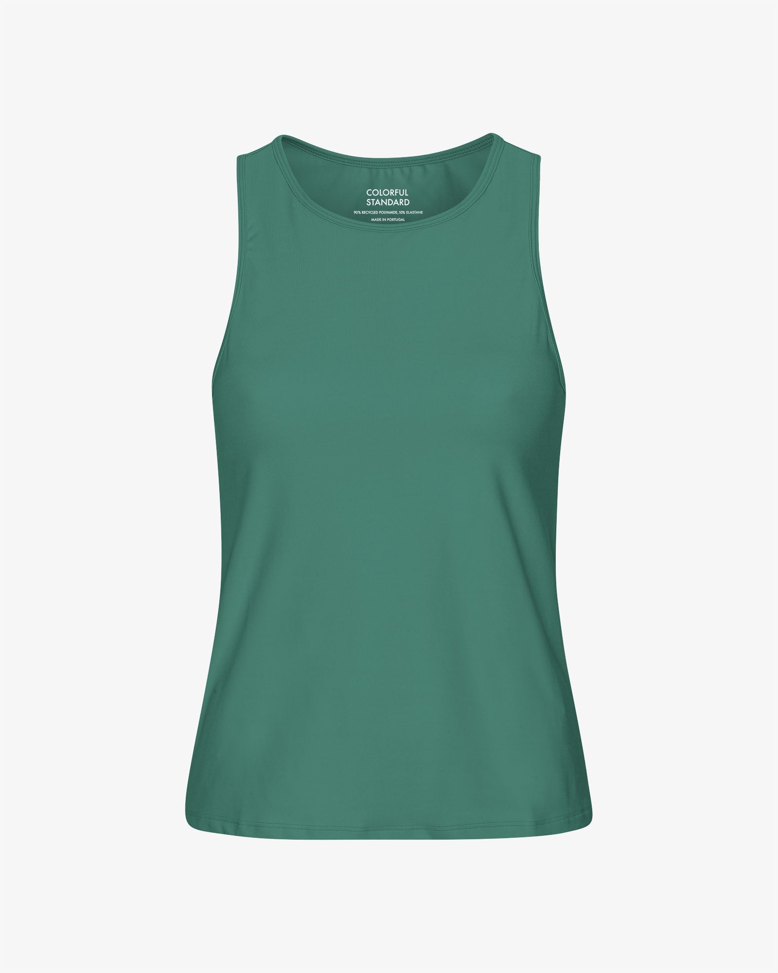 Colorful Standard Active Tank Top Pine Green Front