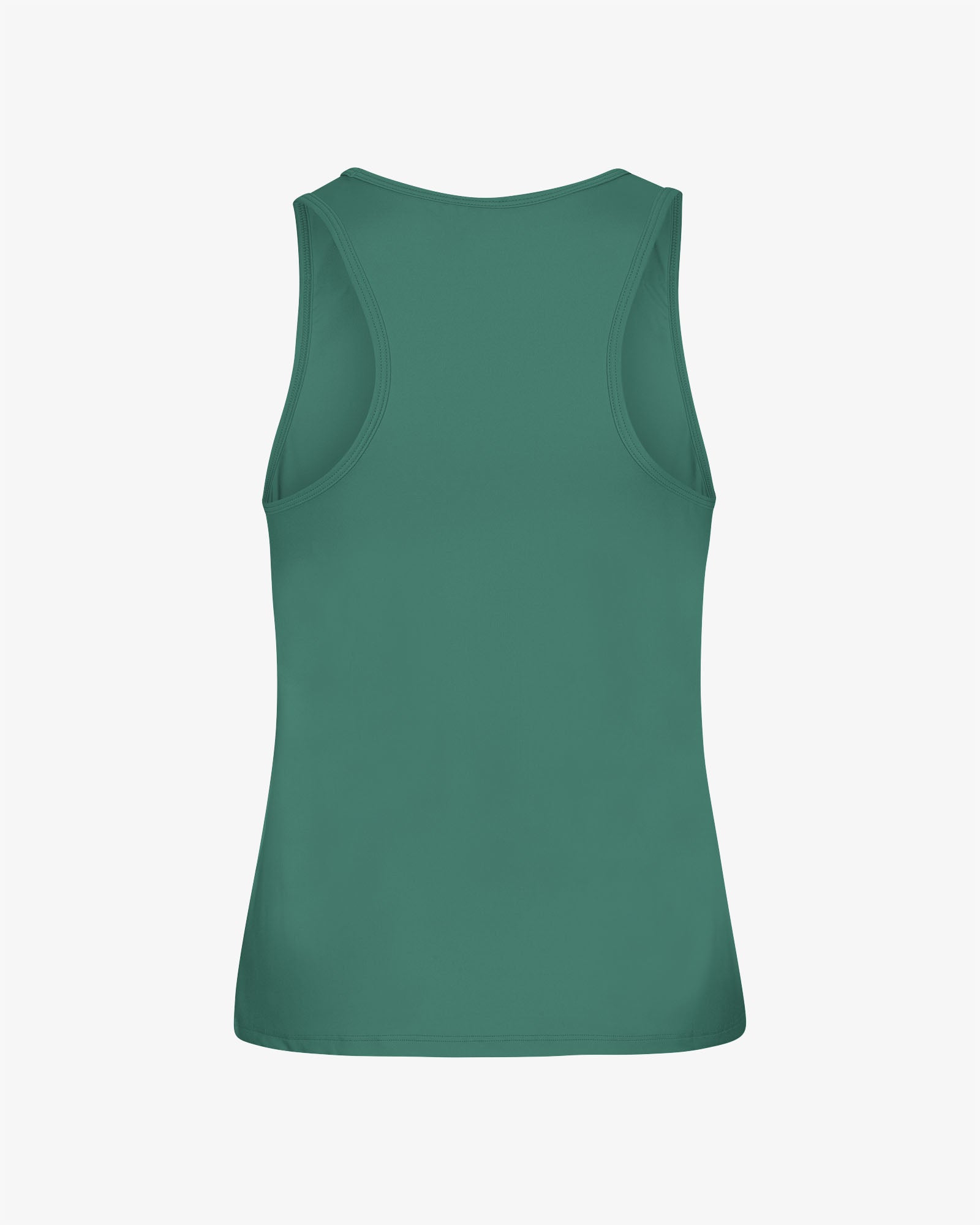 Colorful Standard Active Tank Top Pine Green Back