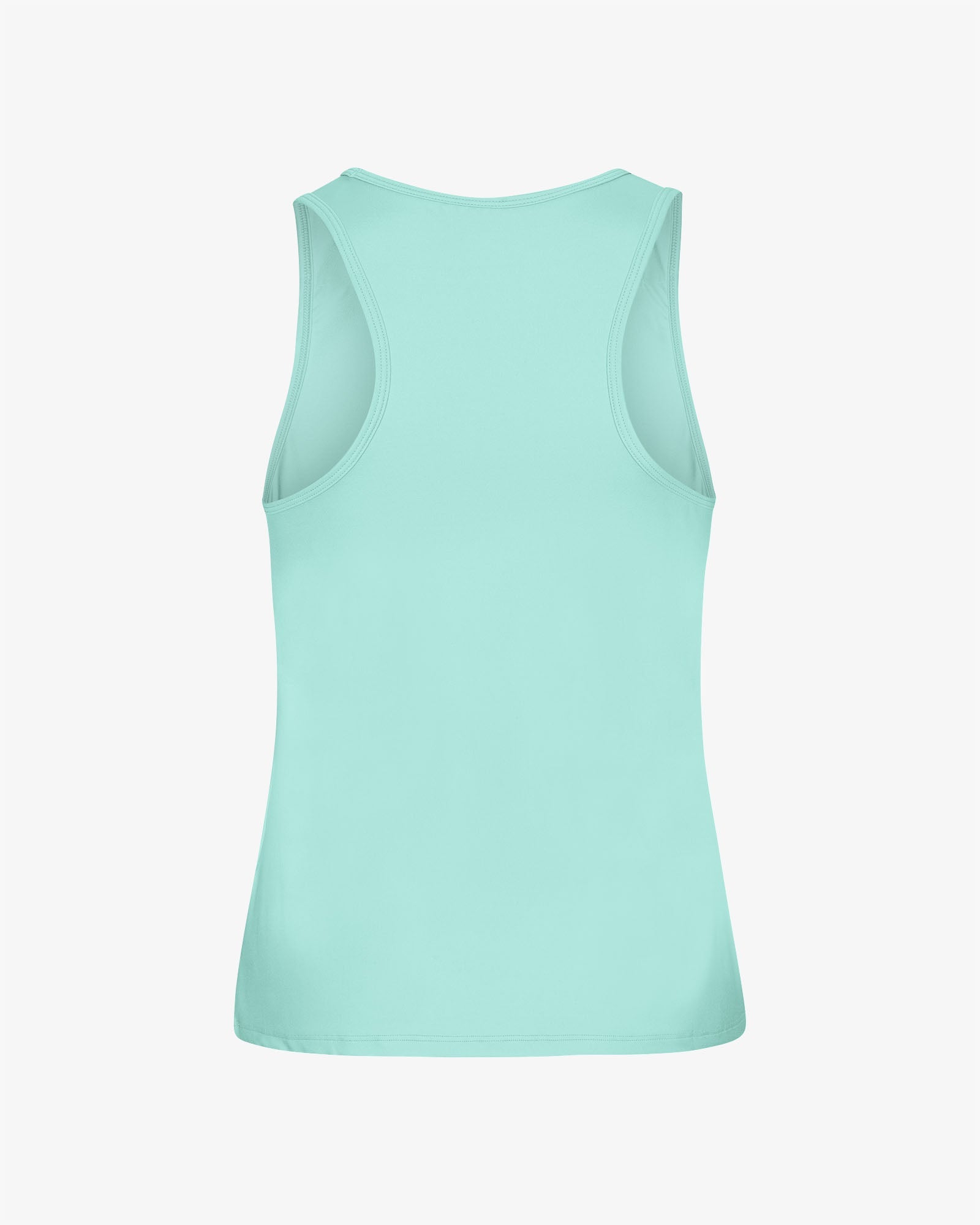 Colorful Standard Active Tank Top Teal Blue Back