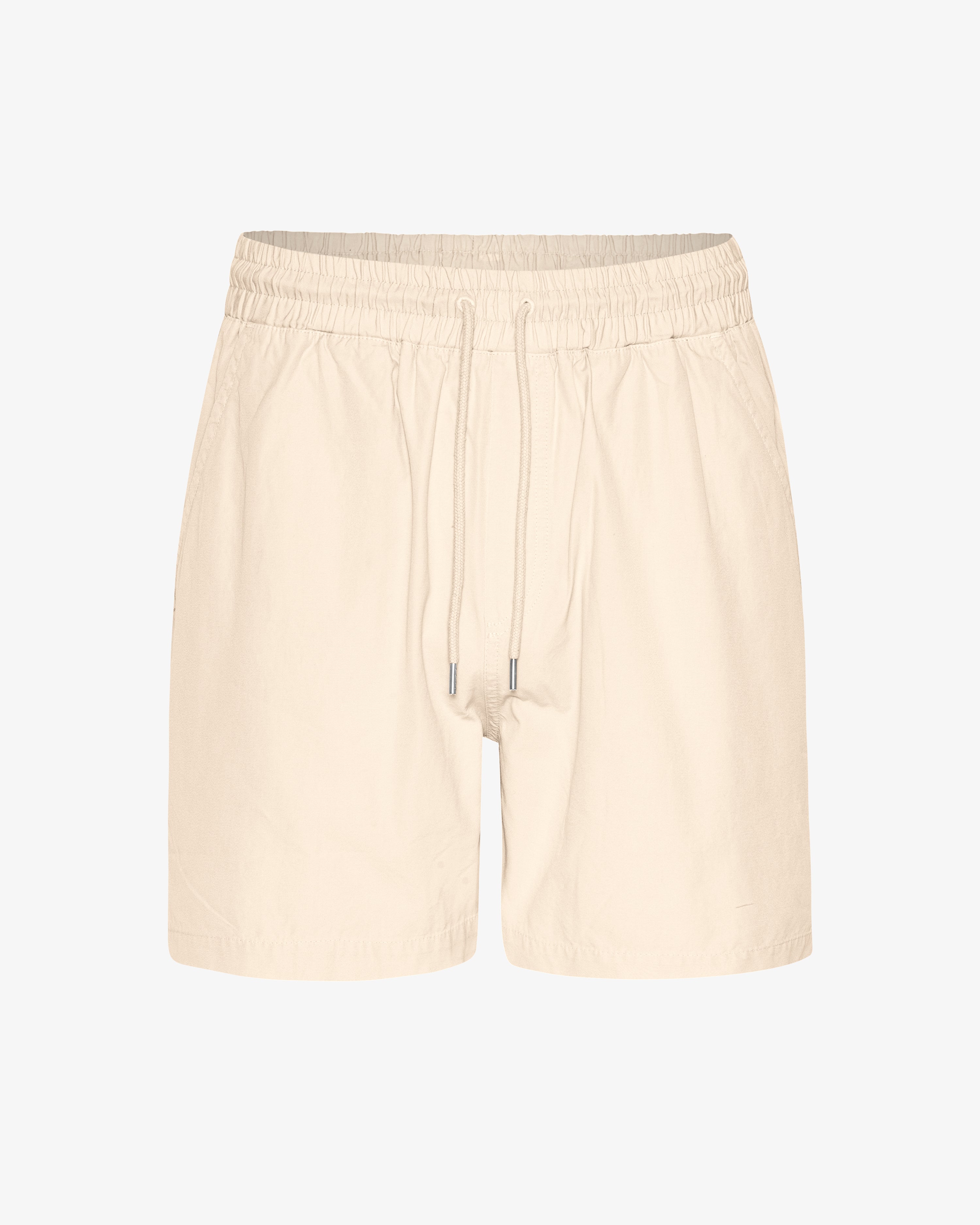 Organic Twill Shorts - Ivory White