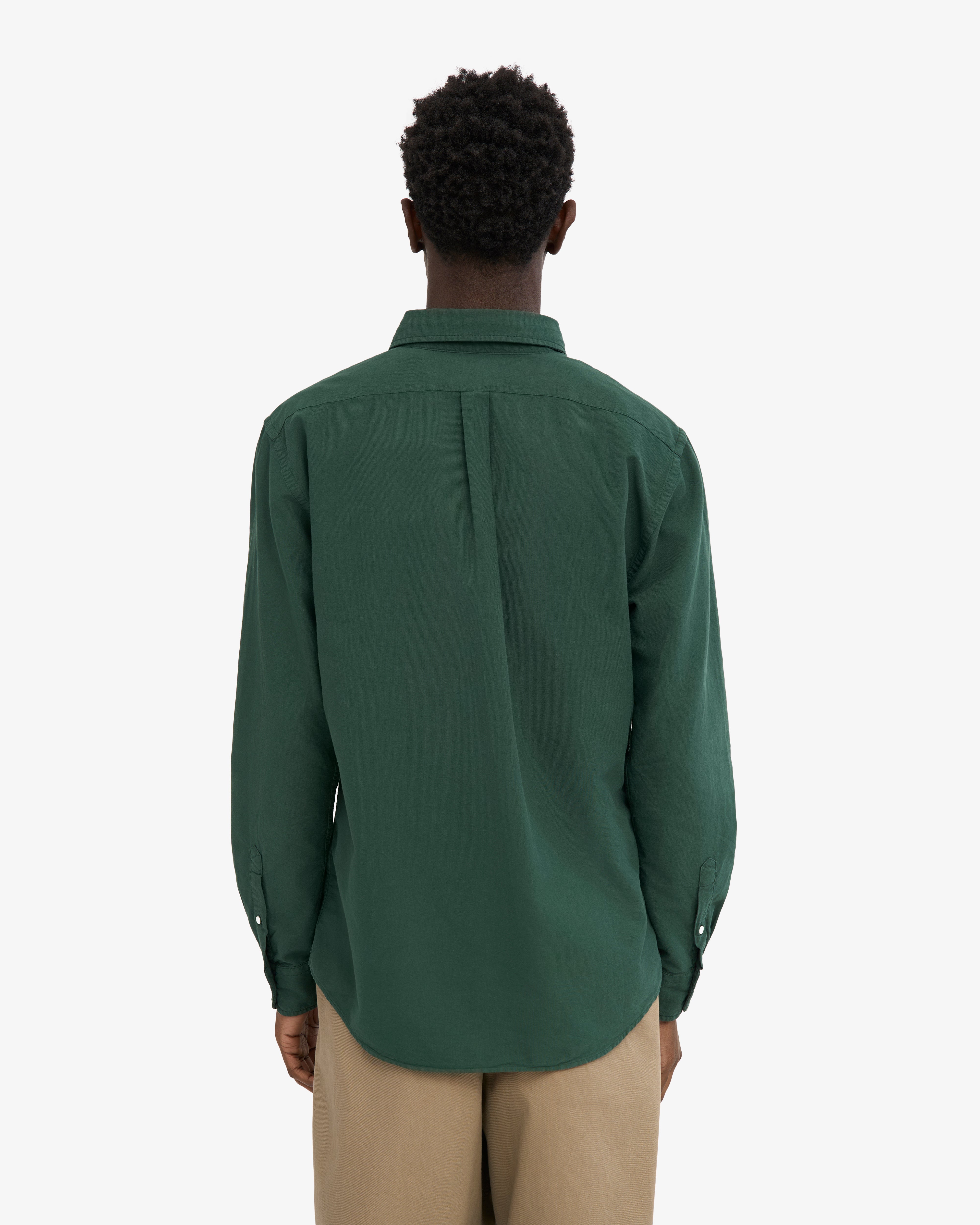 Colorful Standard Classic Organic Shirt - Emerald Green L Colorful Standard Classic Organic Shirt - Emerald Green L