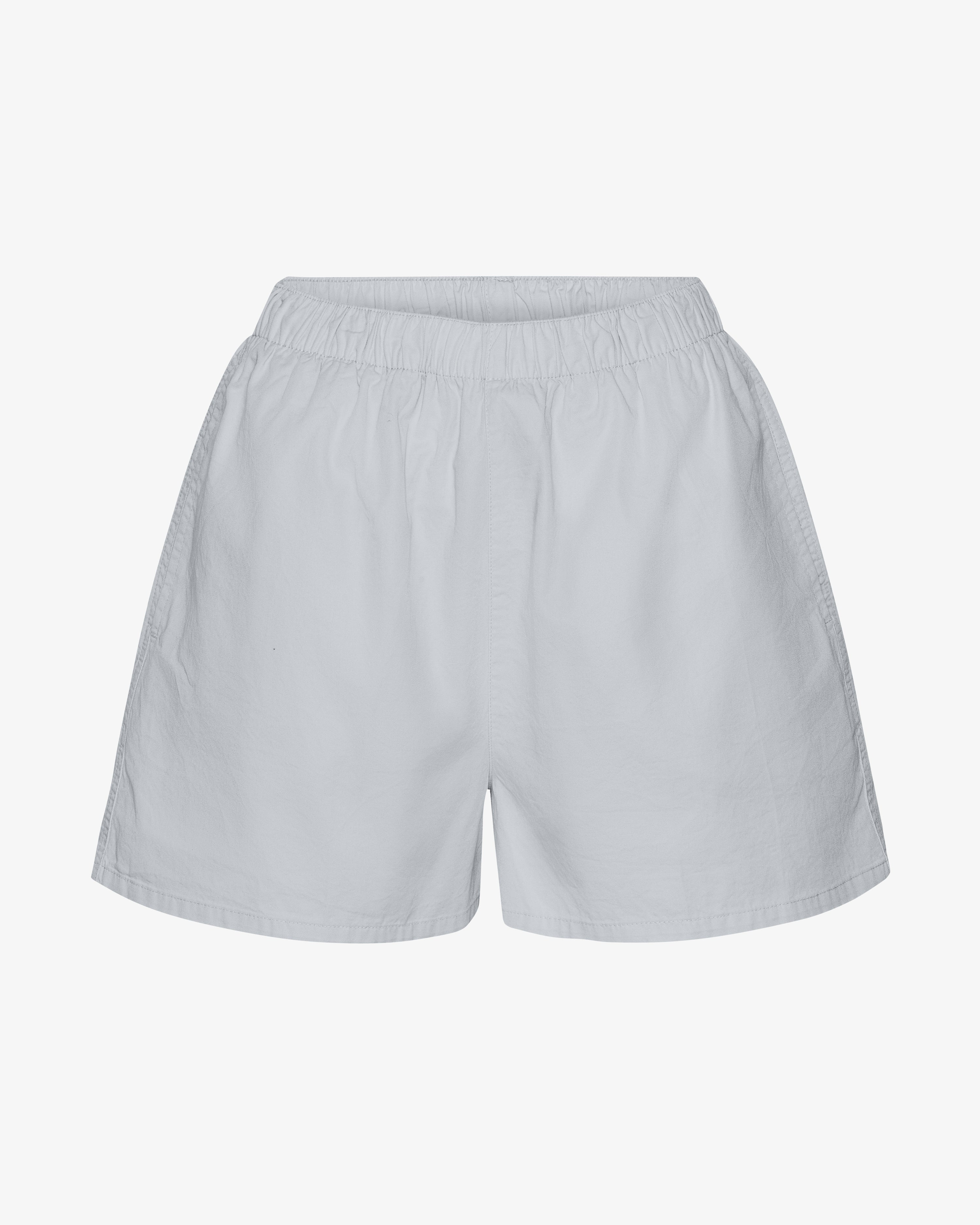 Women Organic Twill Shorts - Cloudy Grey