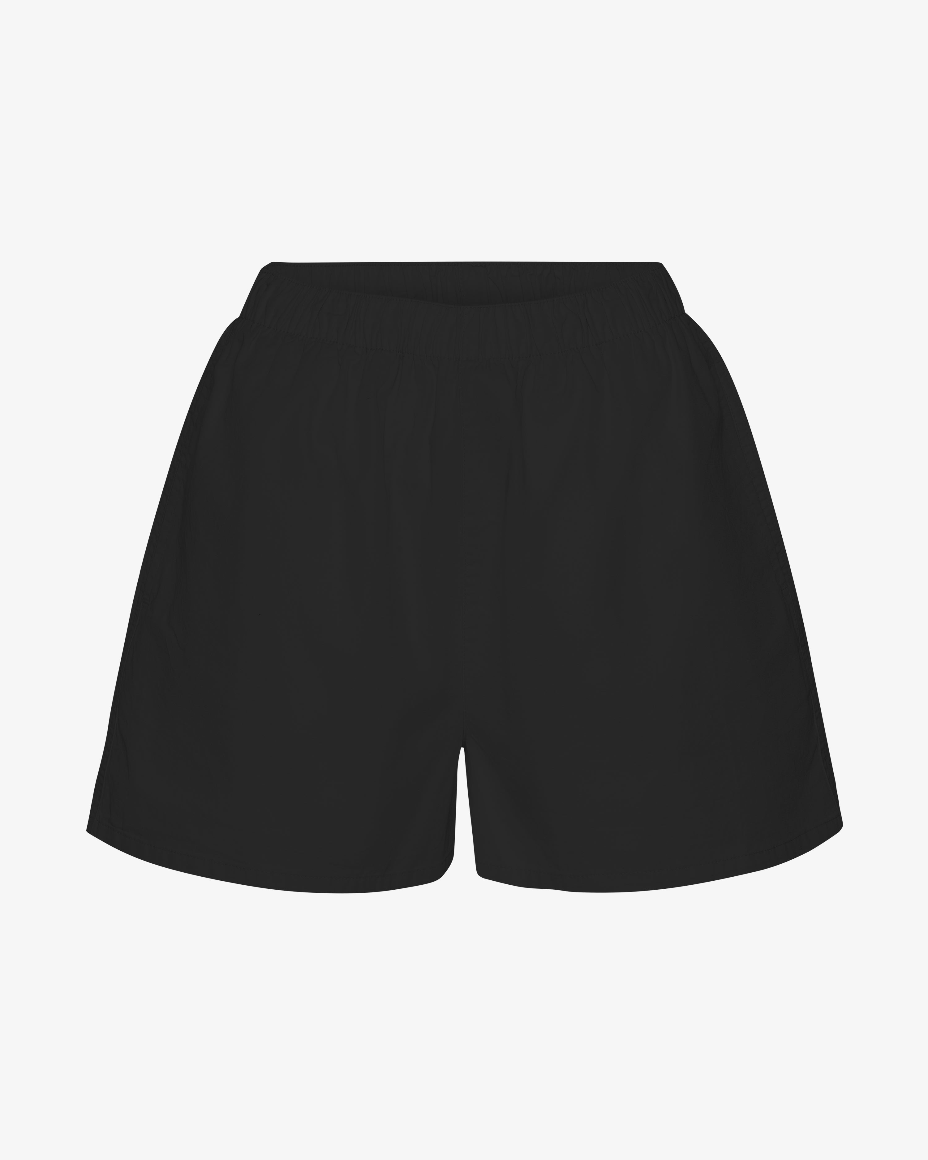 Women Organic Twill Shorts - Deep Black