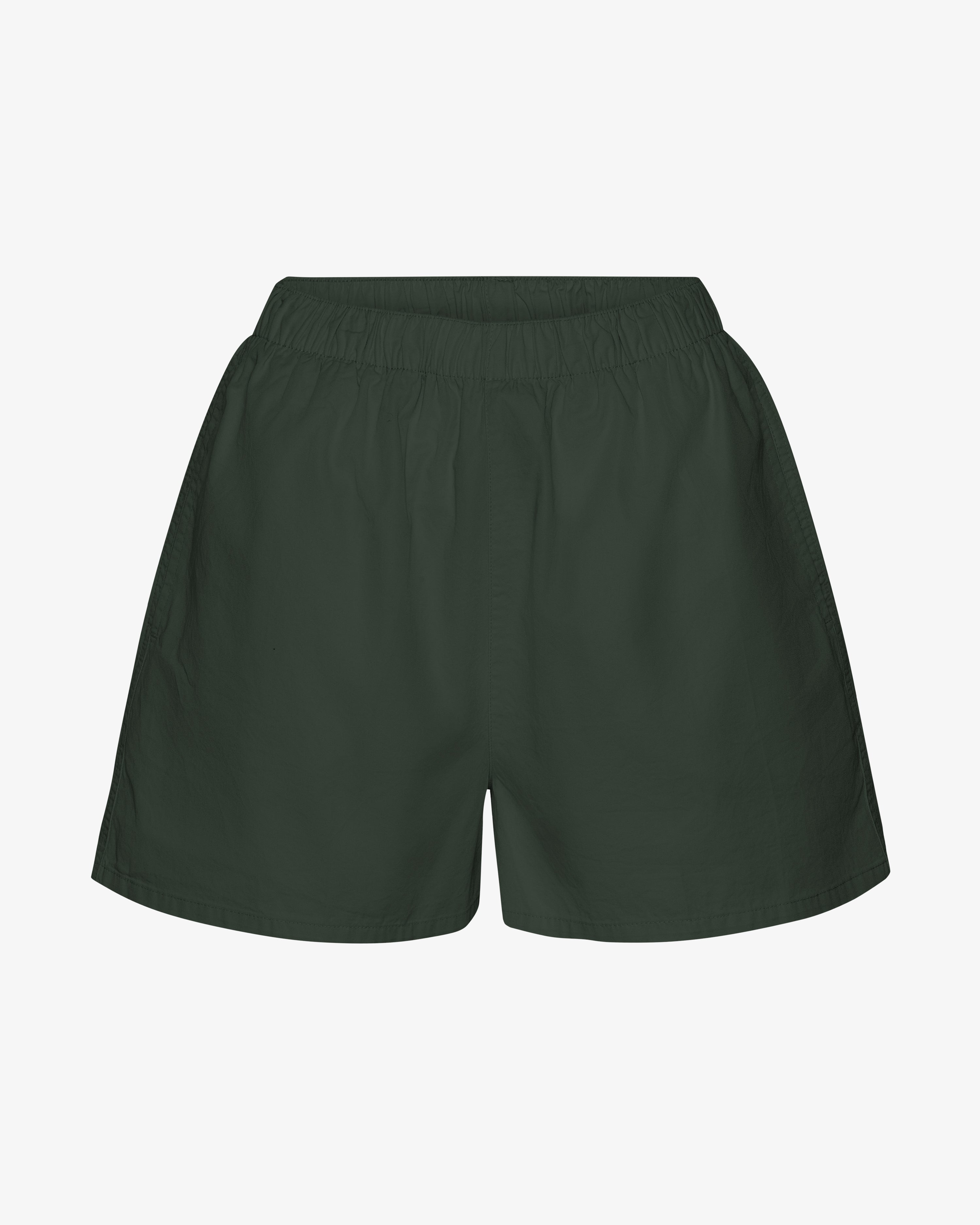 Women Organic Twill Shorts - Hunter Green