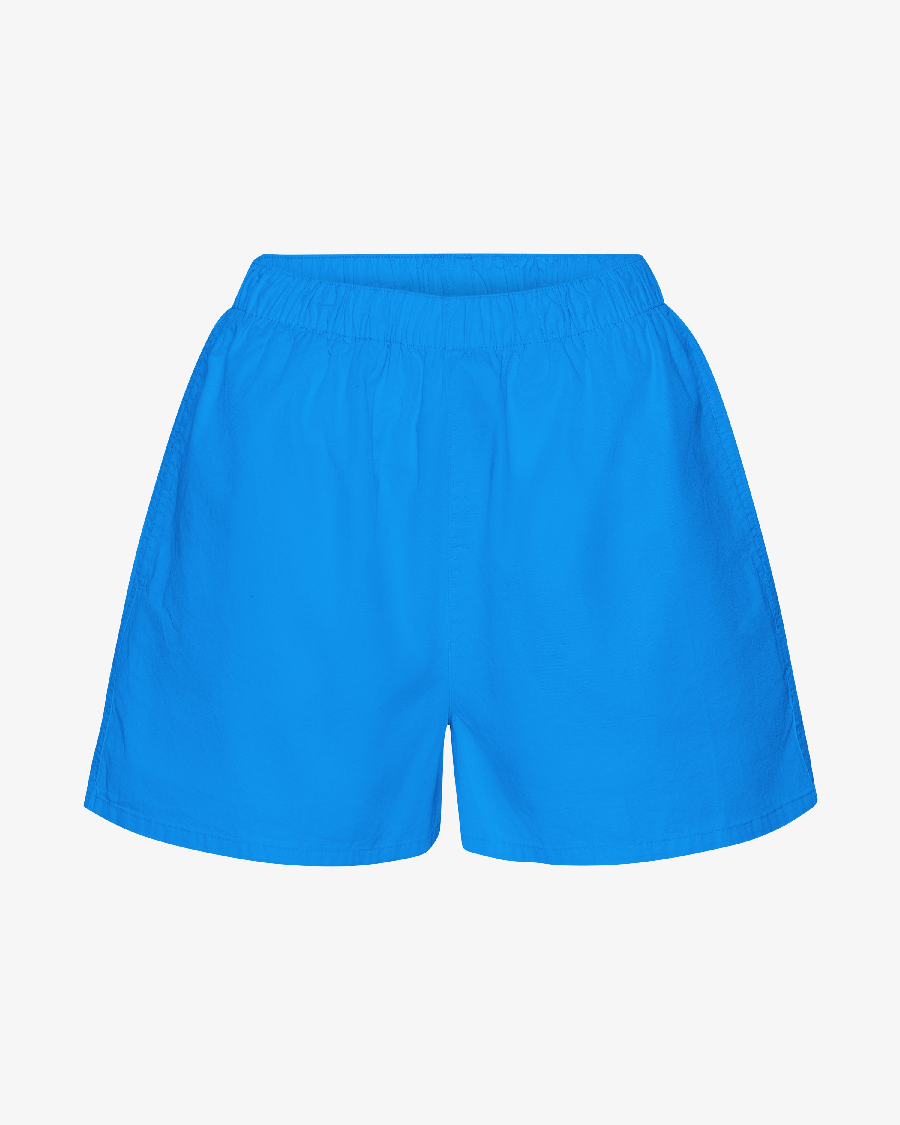 Women Organic Twill Shorts - Pacific Blue