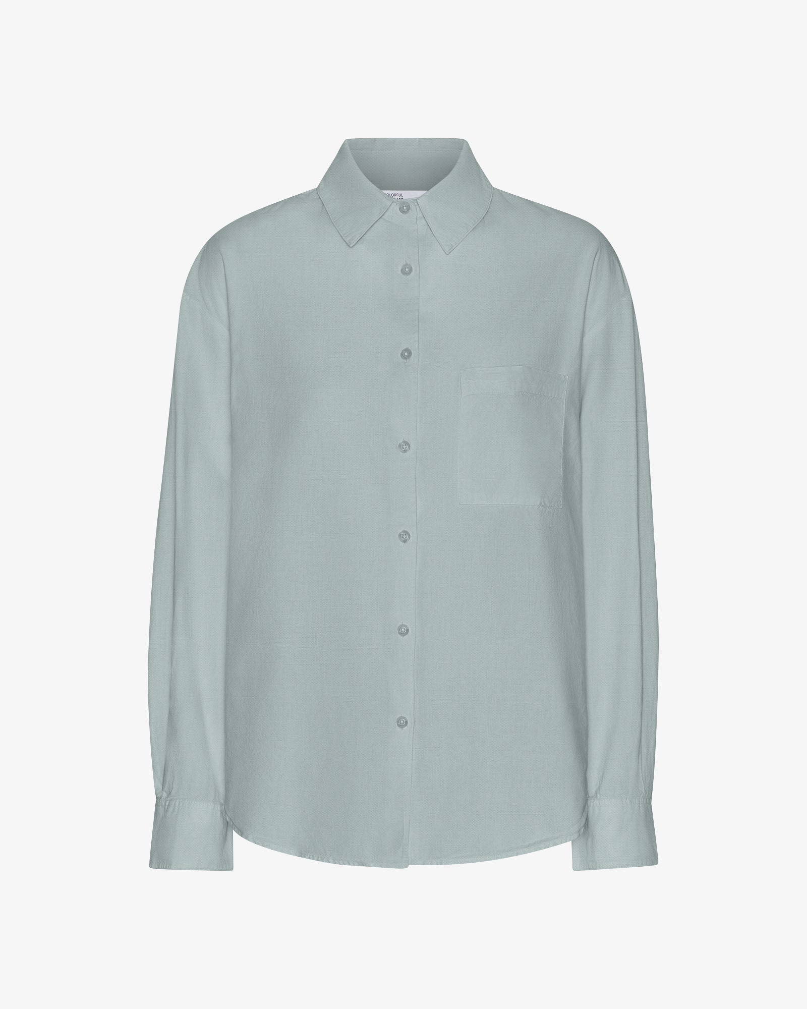 Organic Oversized Shirt - Cloudy Grey