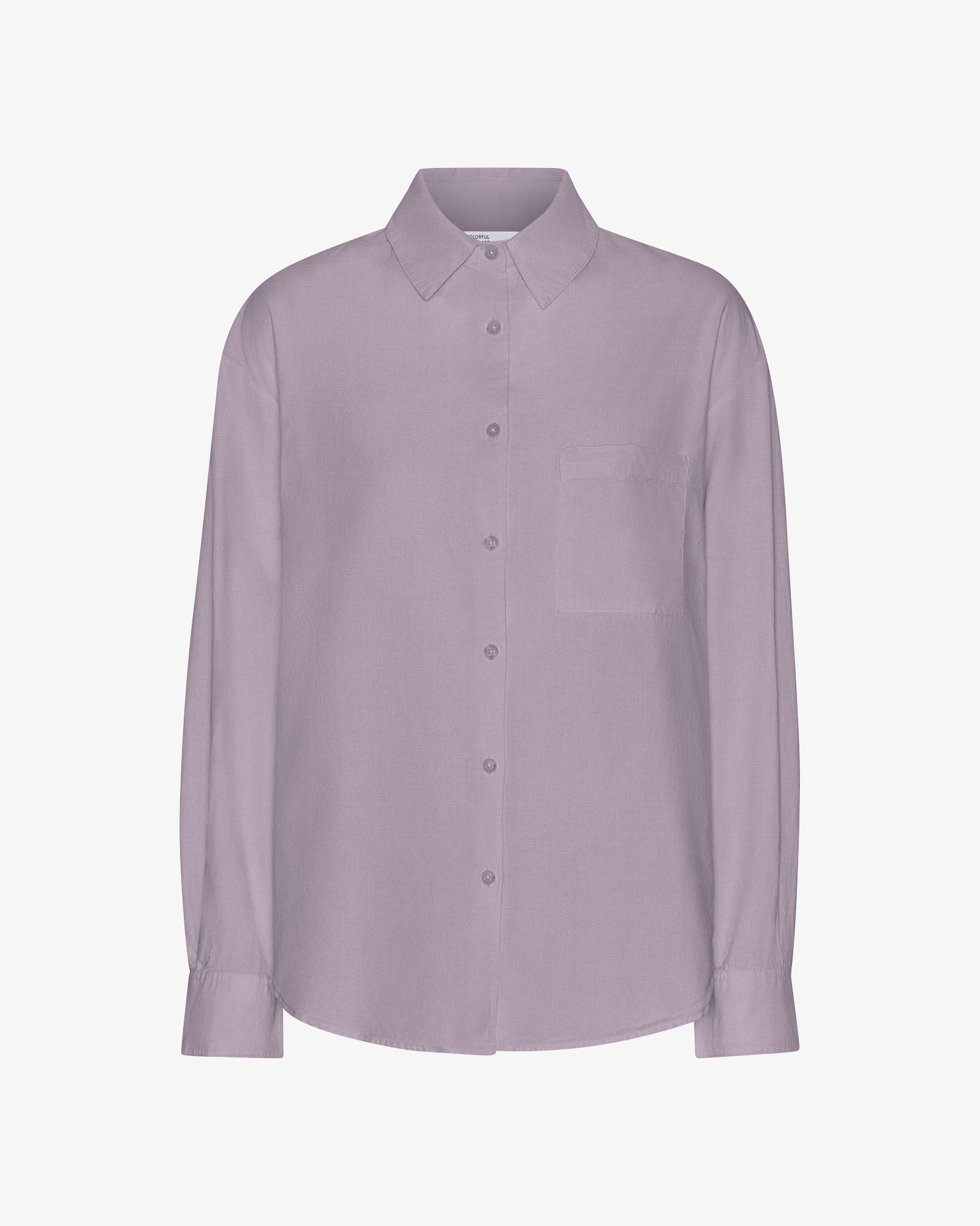 Organic Oversized Shirt - Purple Haze
