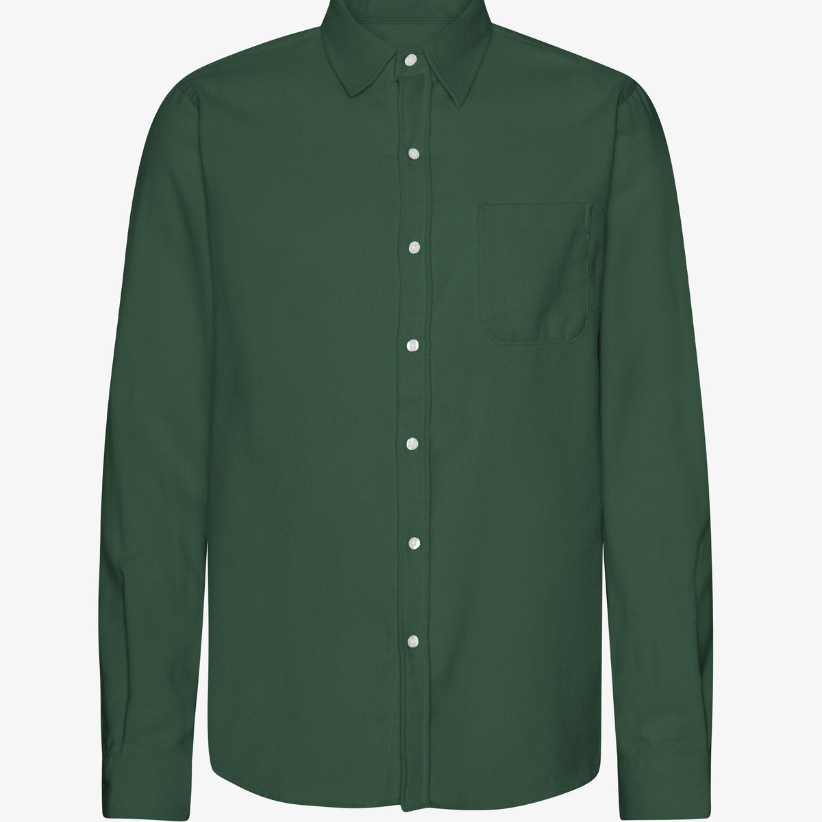 Organic Flannel Shirt - Emerald Green Colorful Standard Organic Flannel Shirt - Emerald Green Colorful Standard
