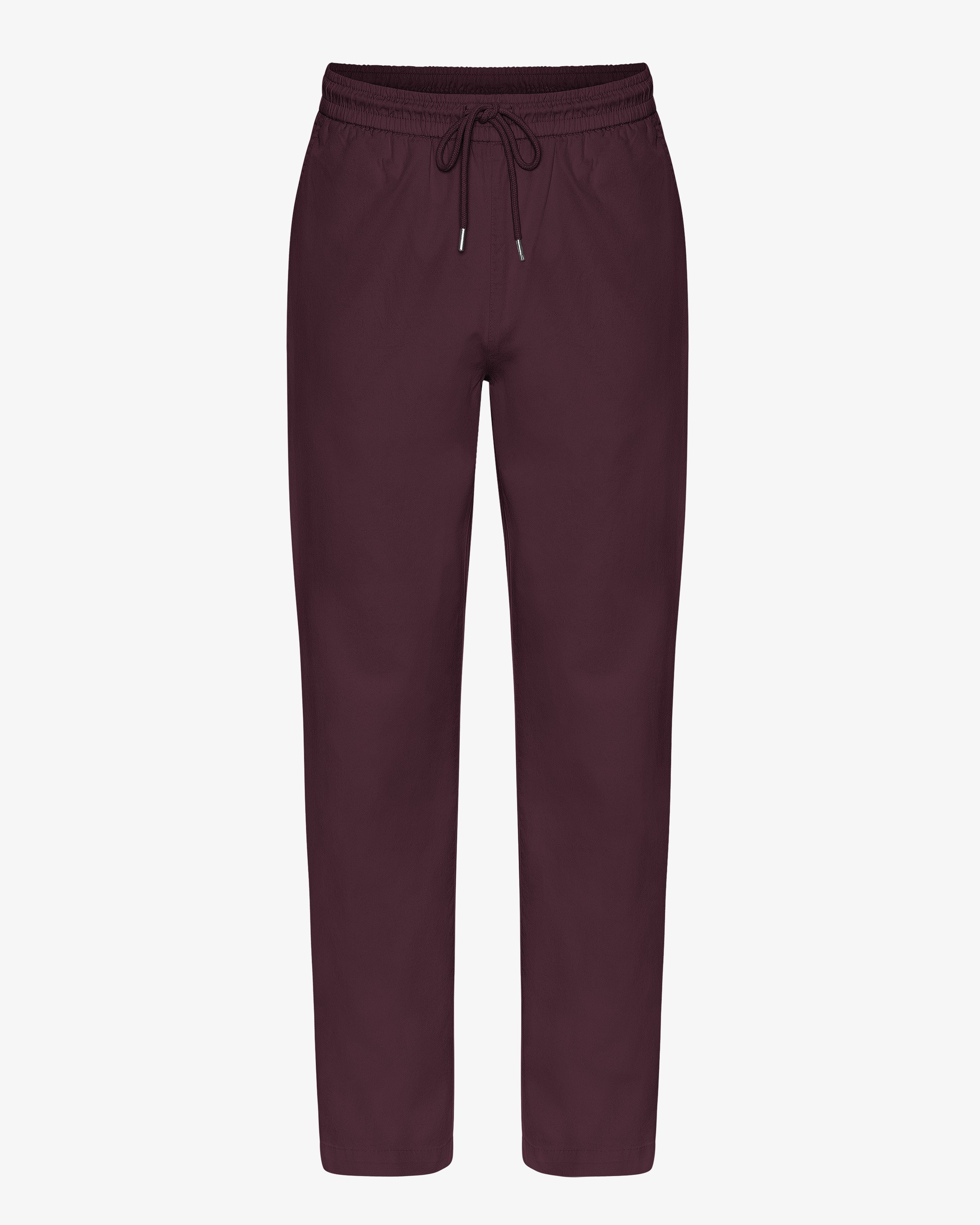 Organic Twill Pants - Oxblood Red