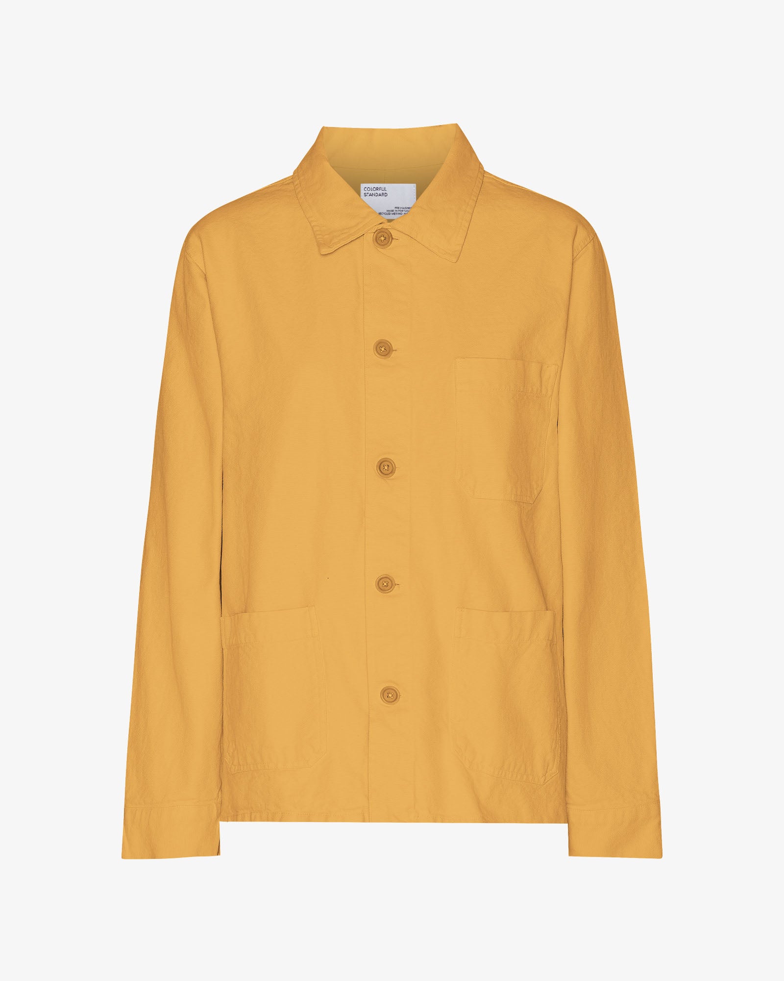 Organic Workwear Jacket - Burned Yellow