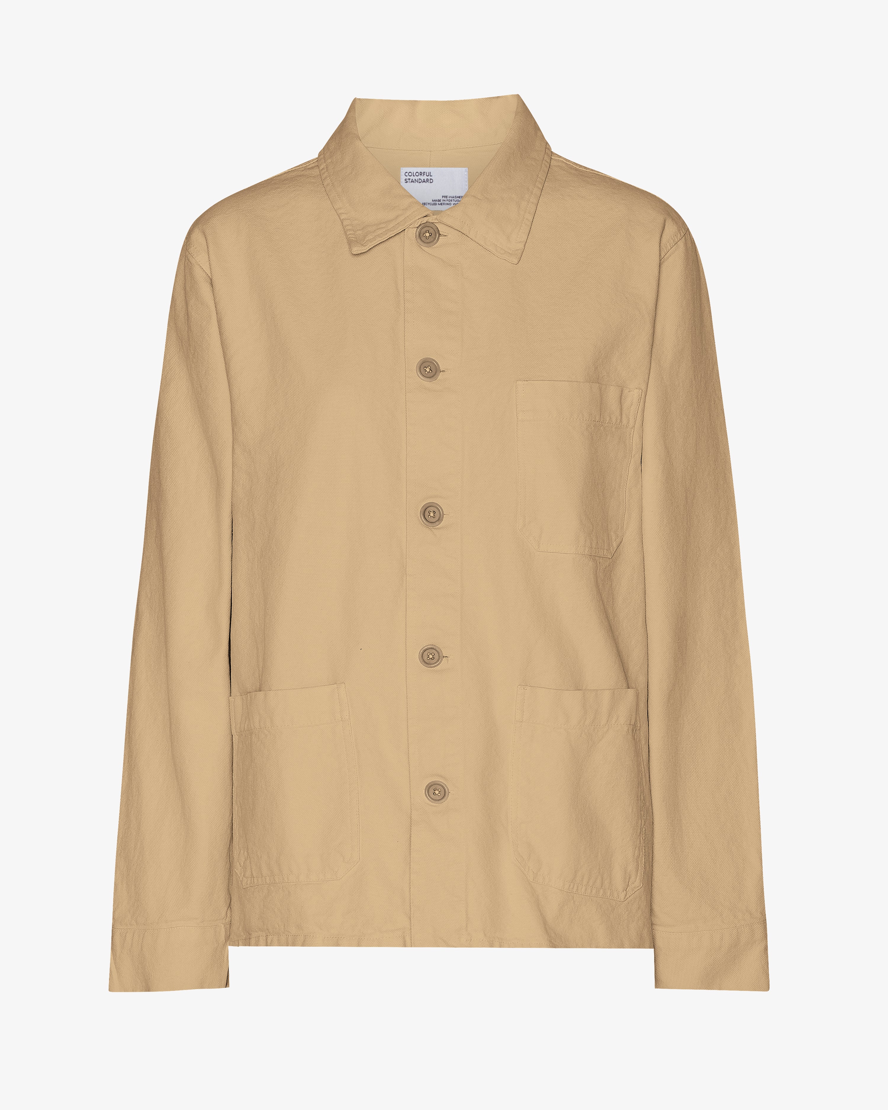 Organic Workwear Jacket - Desert Khaki