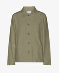 Organic Workwear Jacket - Dusty Olive
