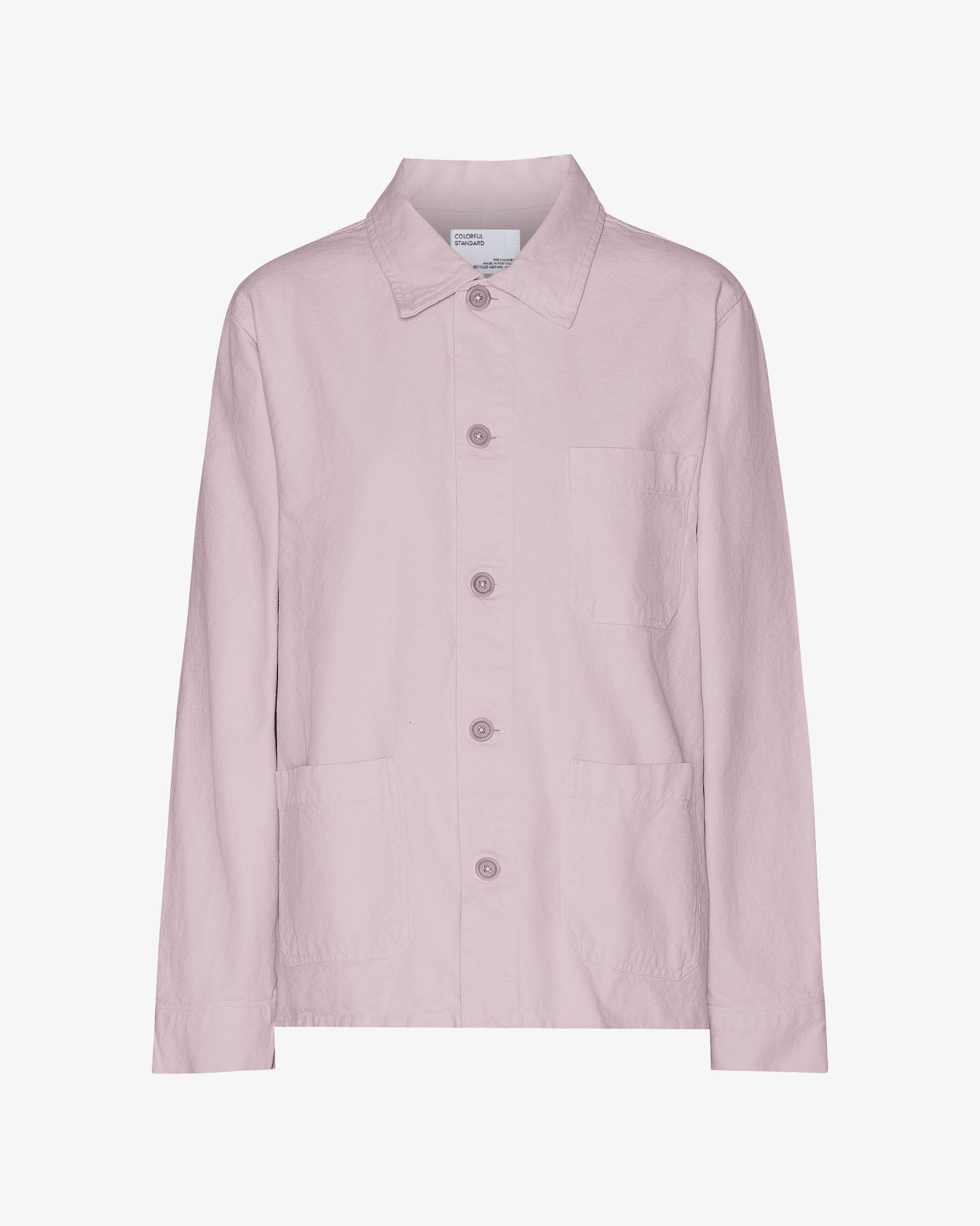 Organic Workwear Jacket - Faded Pink