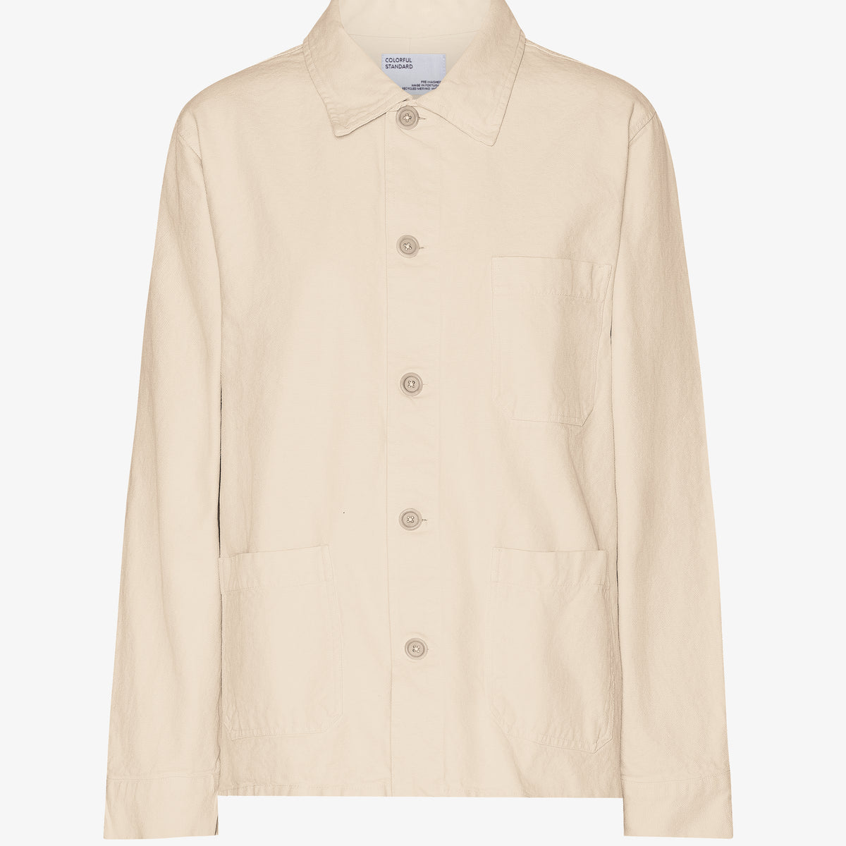 Organic Workwear Jacket Ivory White