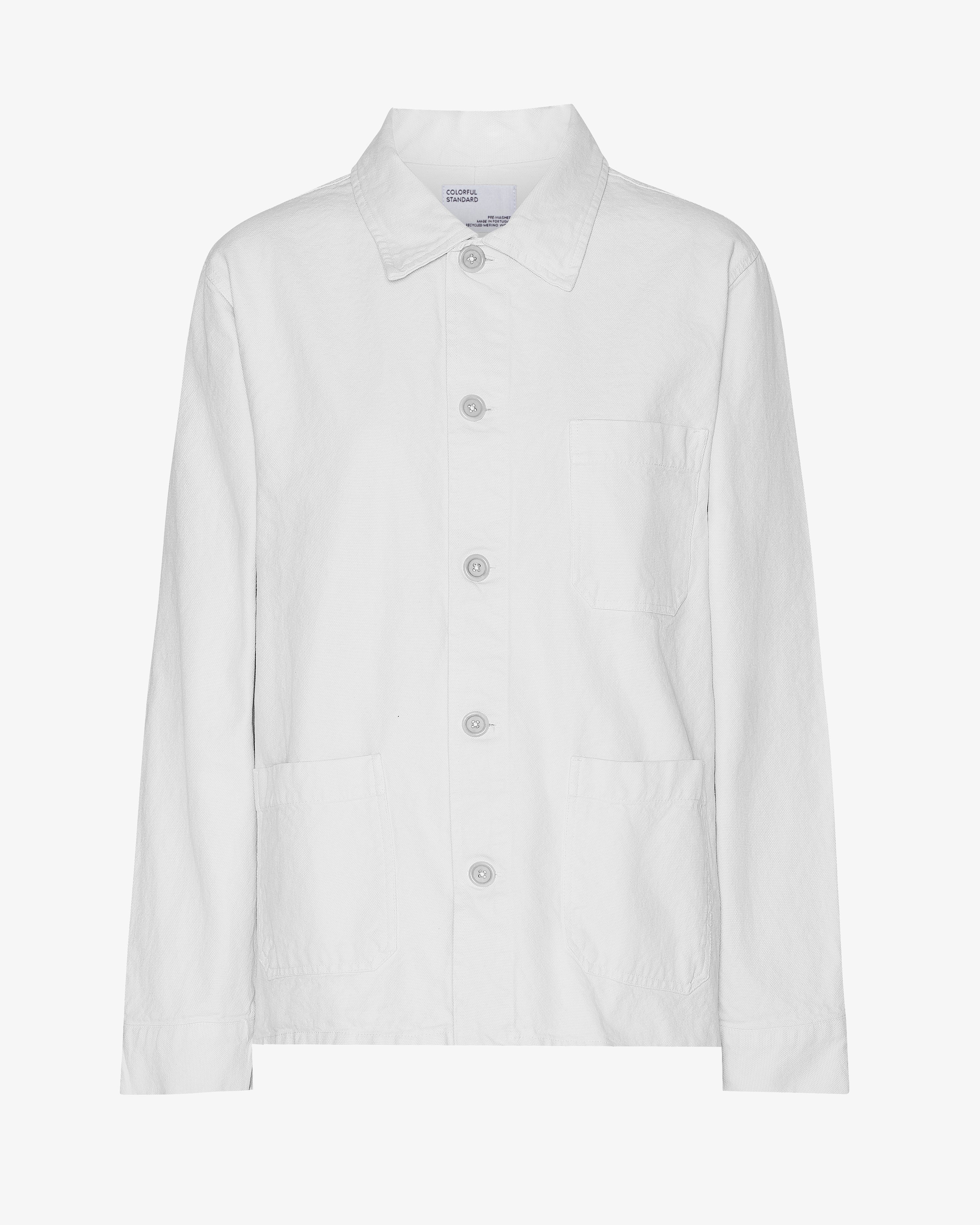 Organic Workwear Jacket - Optical White