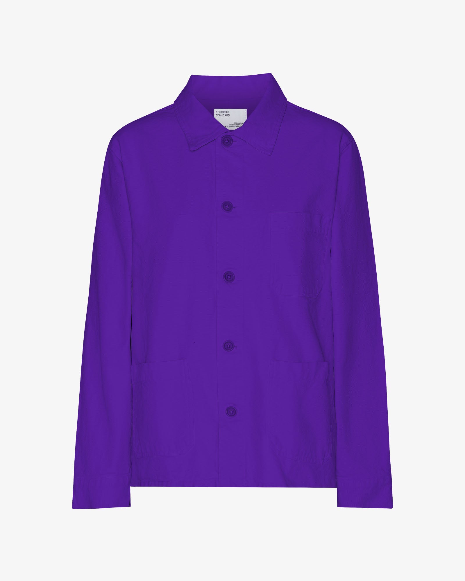 Organic Workwear Jacket - Ultra Violet