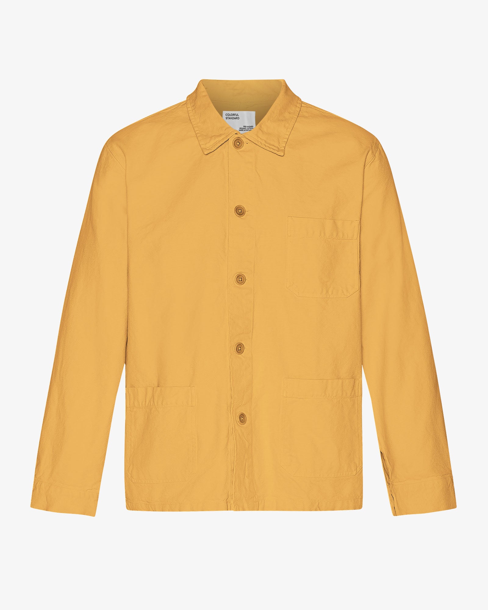Organic Workwear Jacket - Burned Yellow