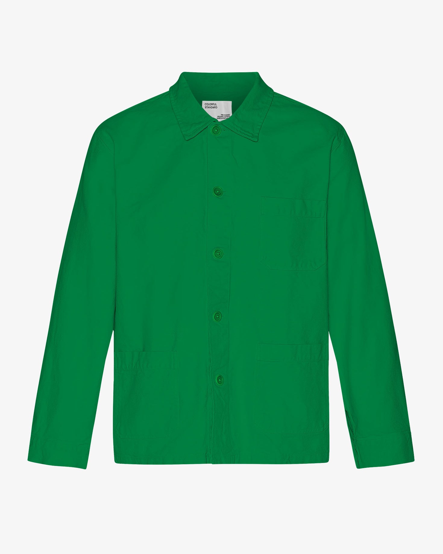 Organic Workwear Jacket - Kelly Green – Colorful Standard