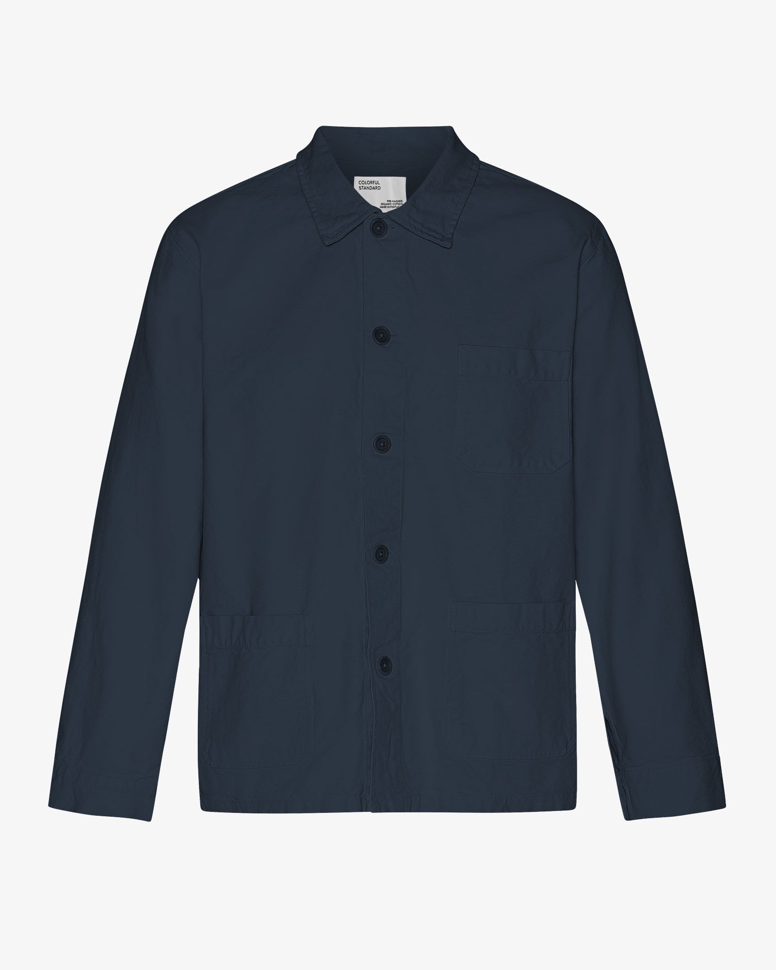 Organic Workwear Jacket - Navy Blue
