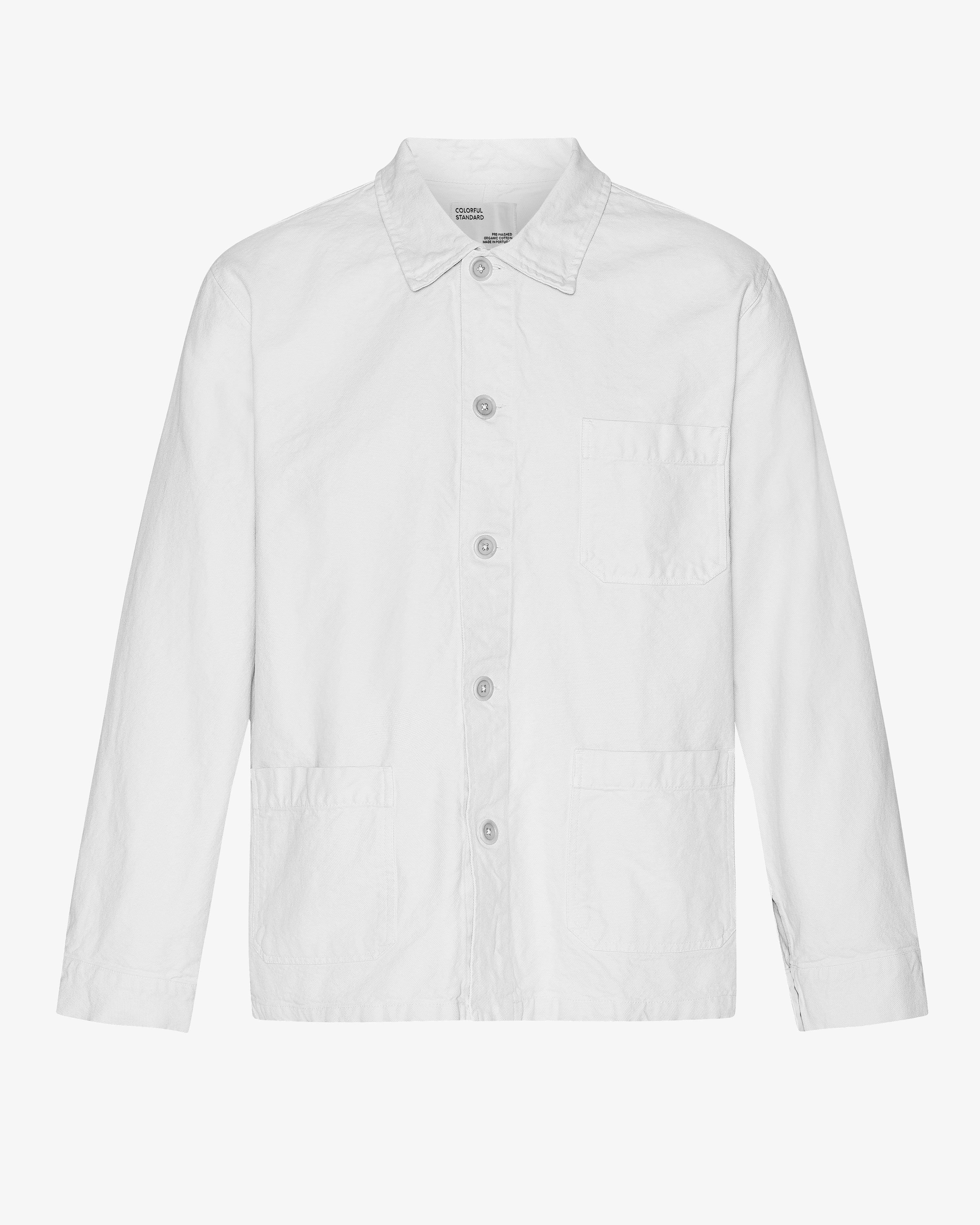 Organic Workwear Jacket - Optical White