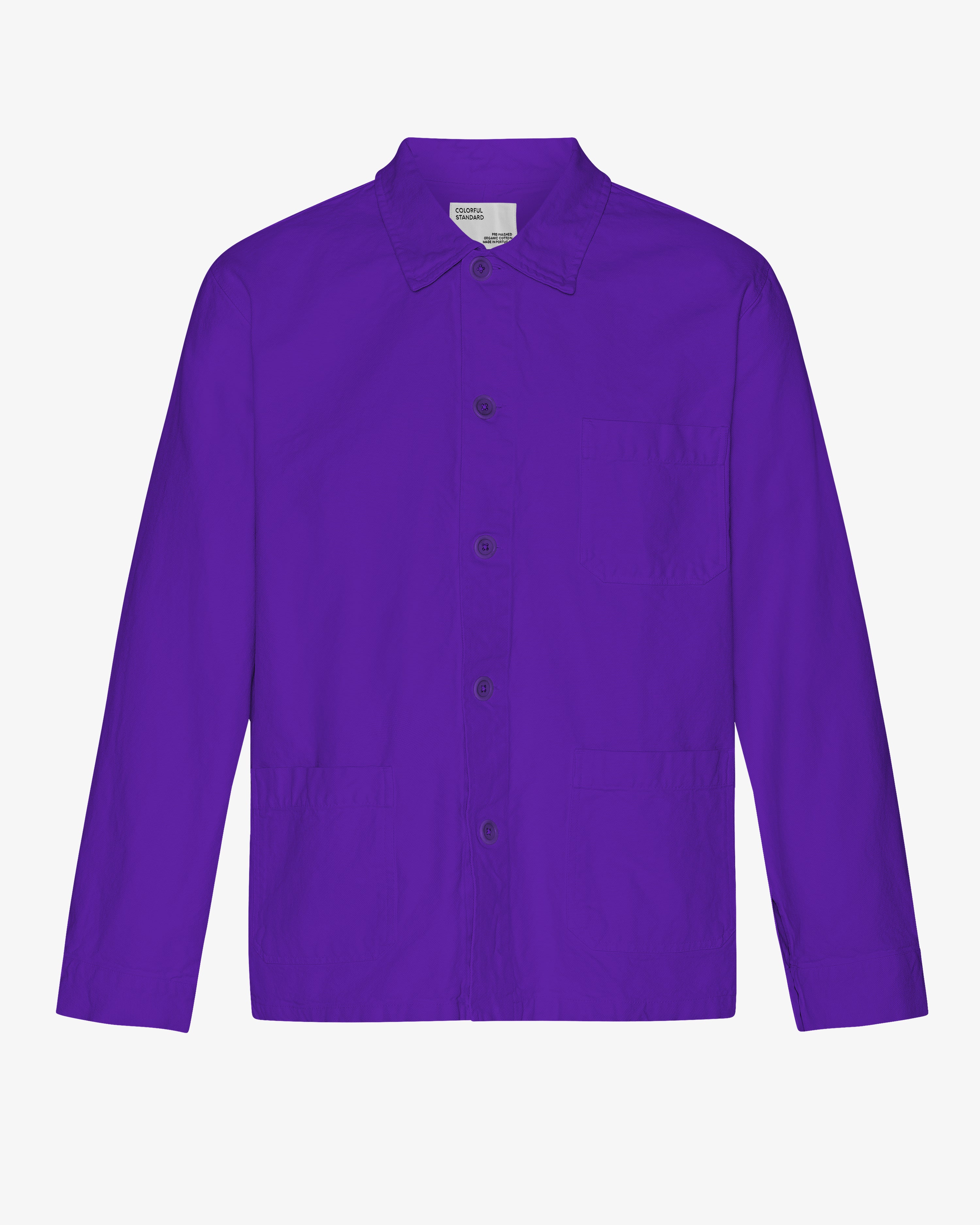 Organic Workwear Jacket - Ultra Violet